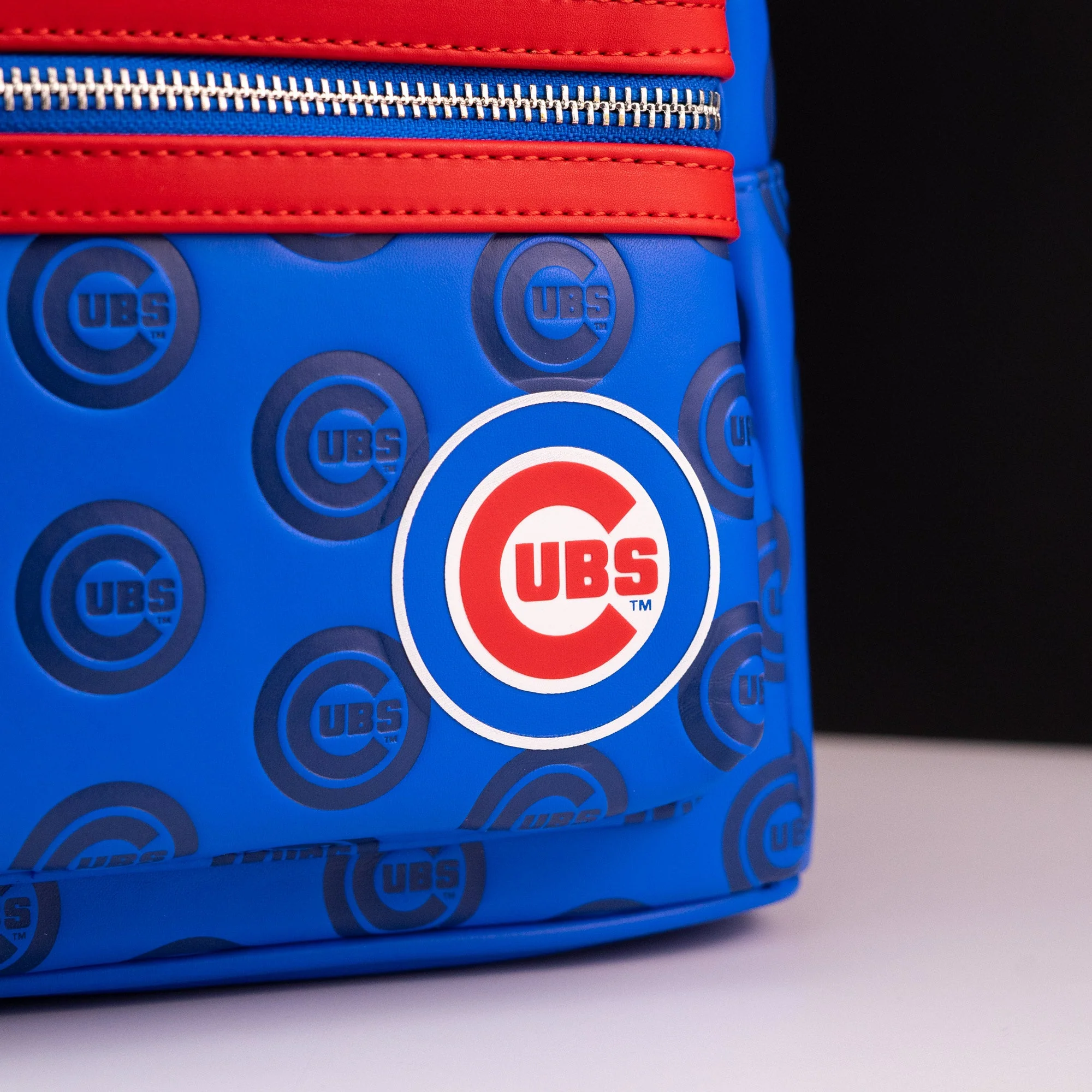 Loungefly x MLB Chicago Cubs Logo Mini Backpack - Image 3