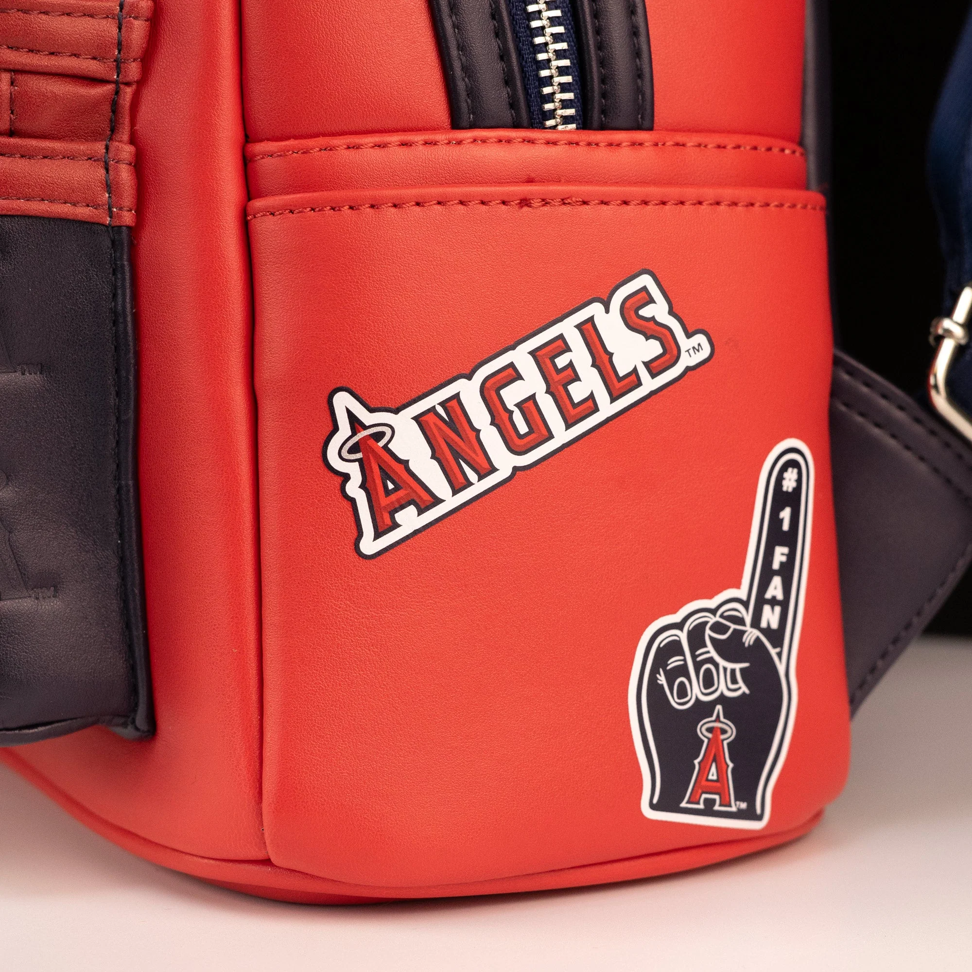 Loungefly x MLB LA Angels Patches Mini Backpack - Image 6