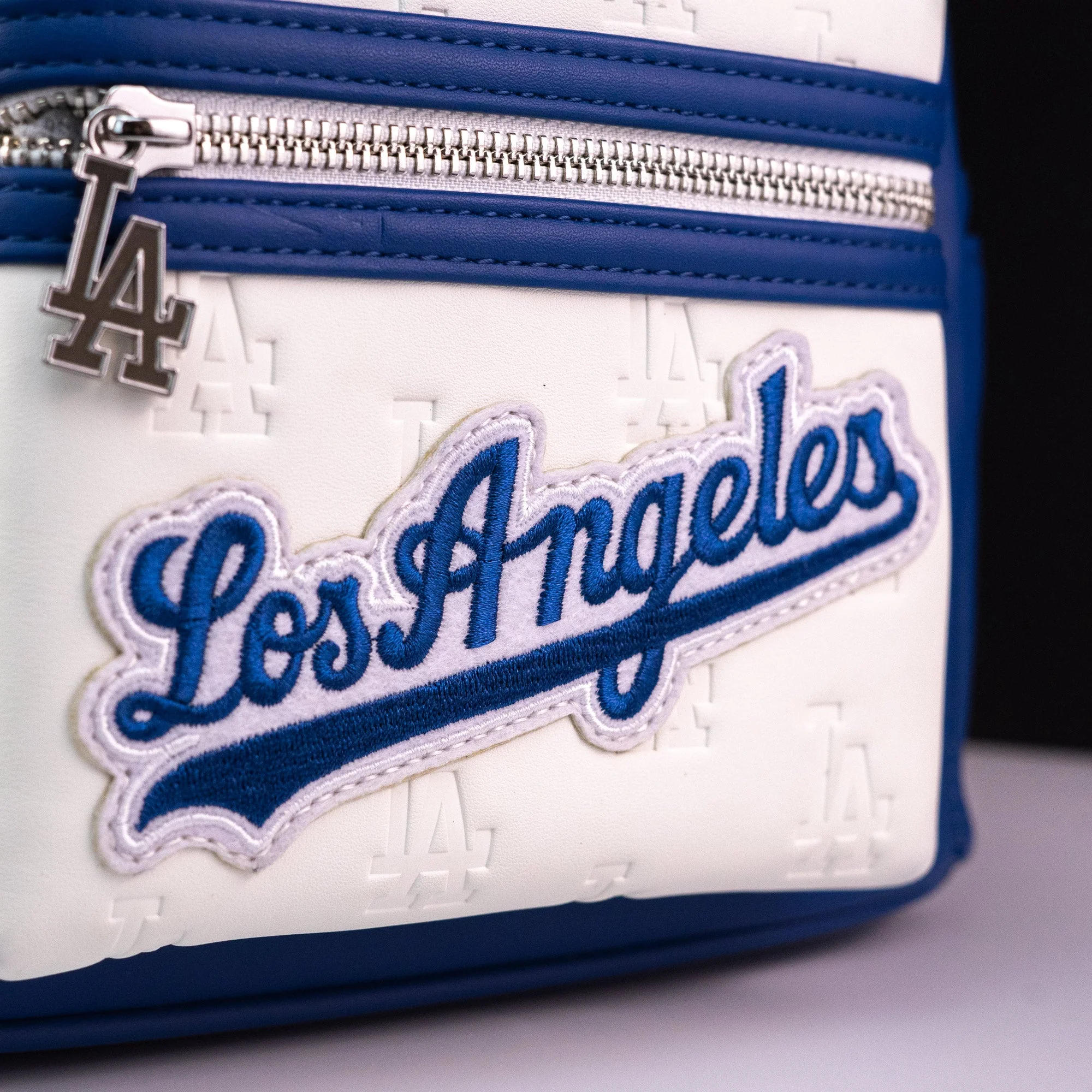 Loungefly x MLB LA Dodgers Patches Mini Backpack - Image 4