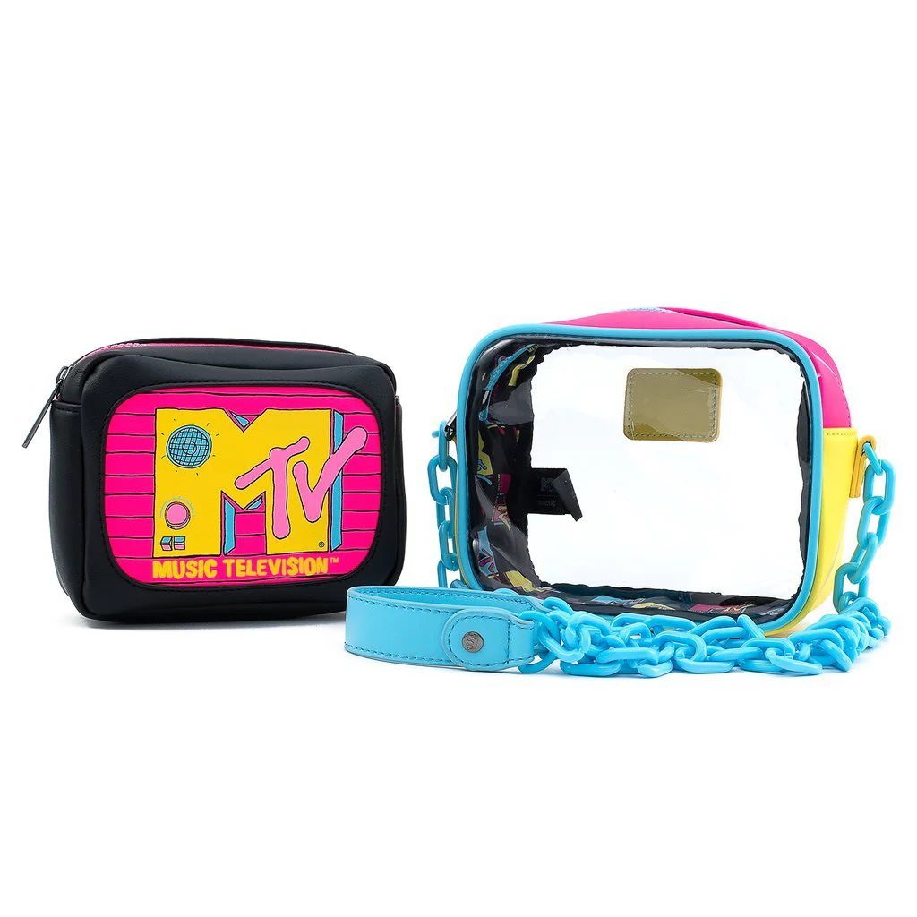 Loungefly x MTV Clear Cross Body Handbag - Image 4