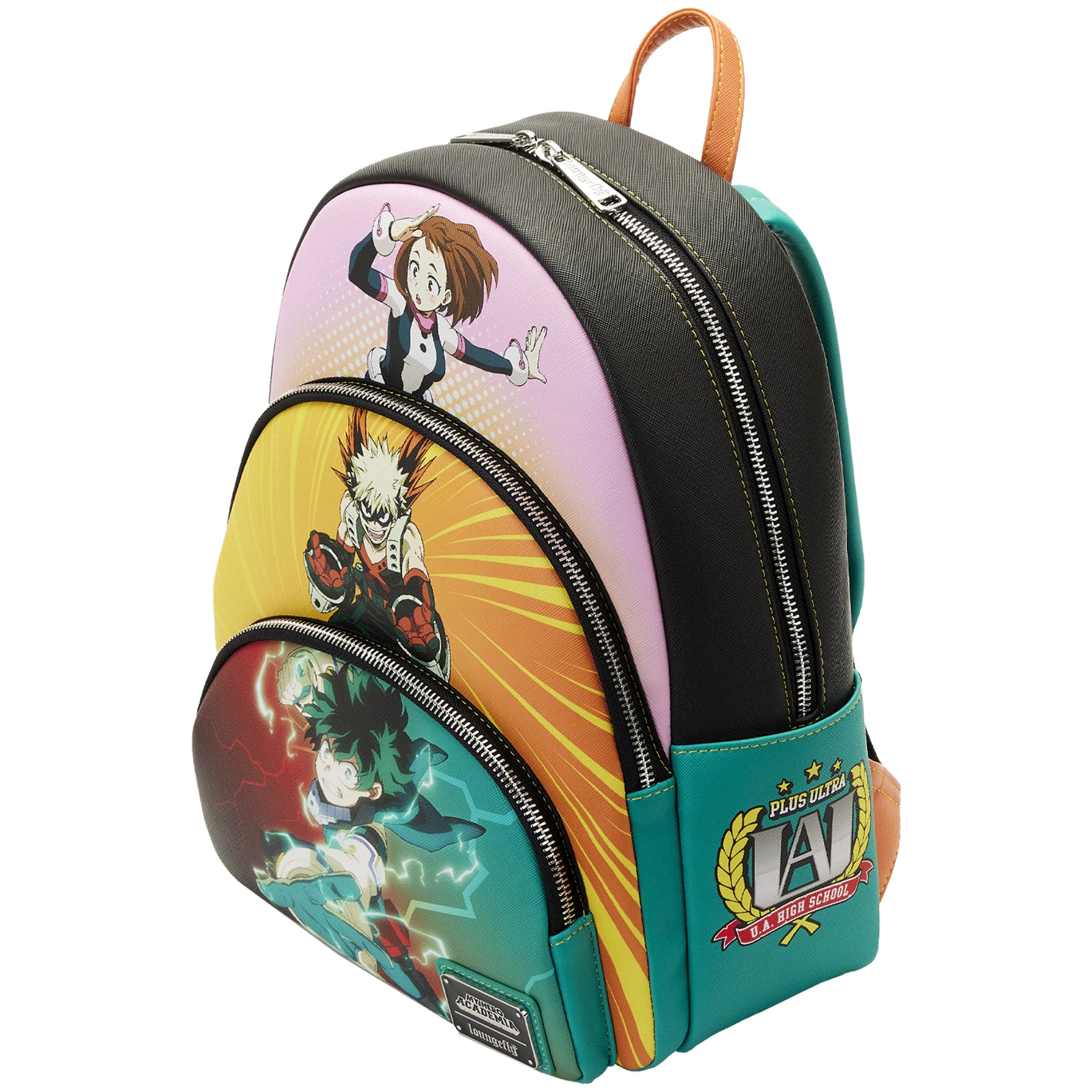 Loungefly x My Hero Academia Triple Pocket Scene Mini Backpack - Image 2
