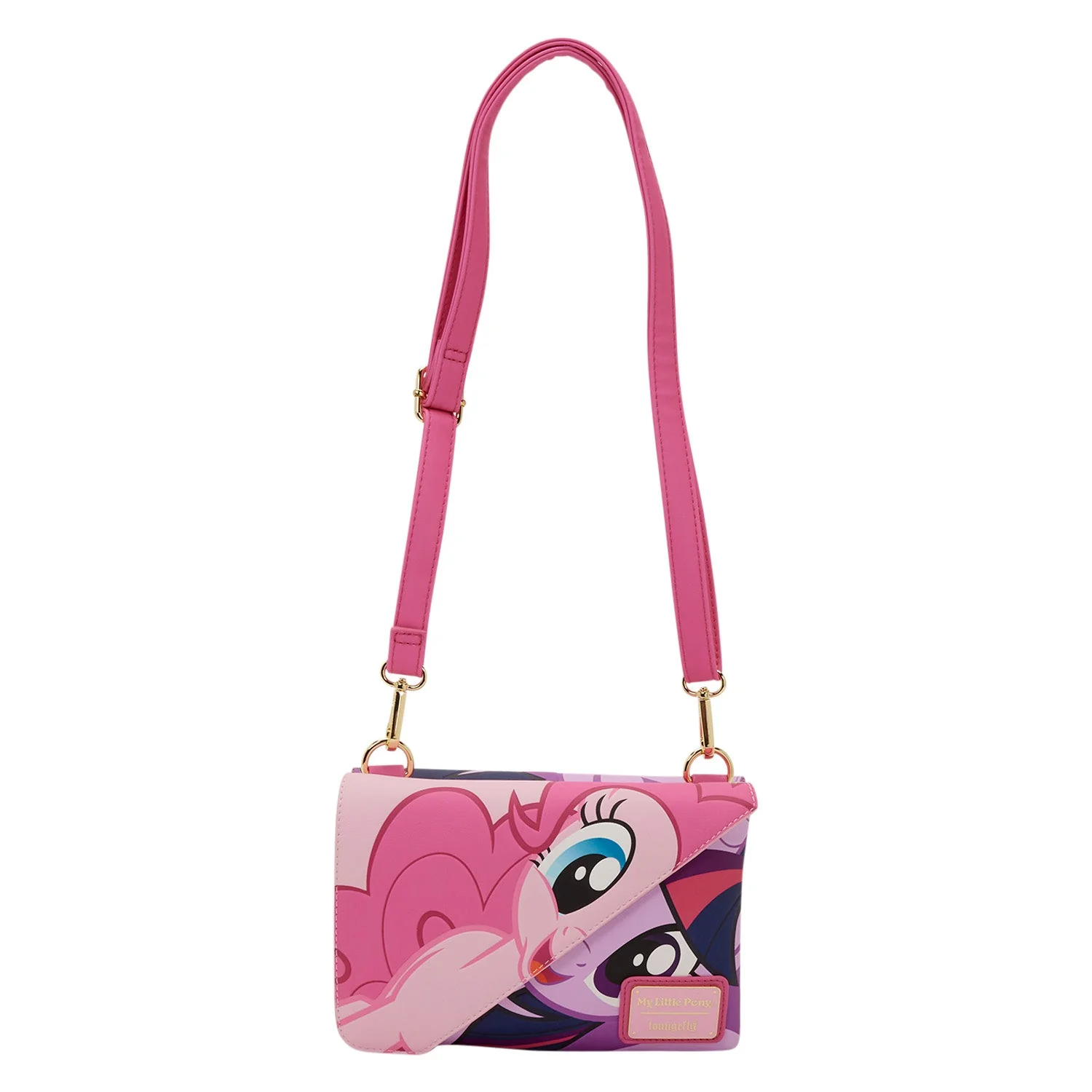 Loungefly x My Little Pony Twilight Sparkle & Pinkie Pie Crossbody Bag - Image 5