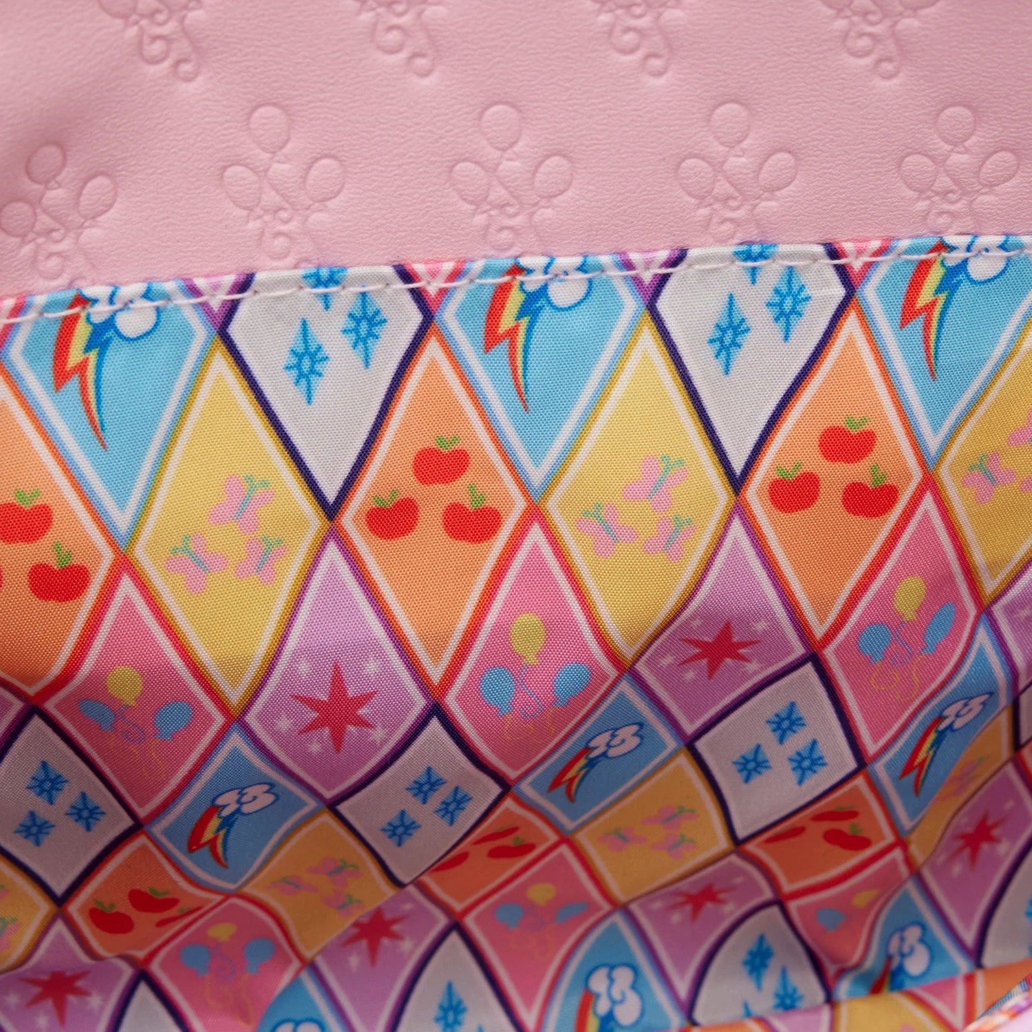 Loungefly x My Little Pony Twilight Sparkle & Pinkie Pie Crossbody Bag - Image 6