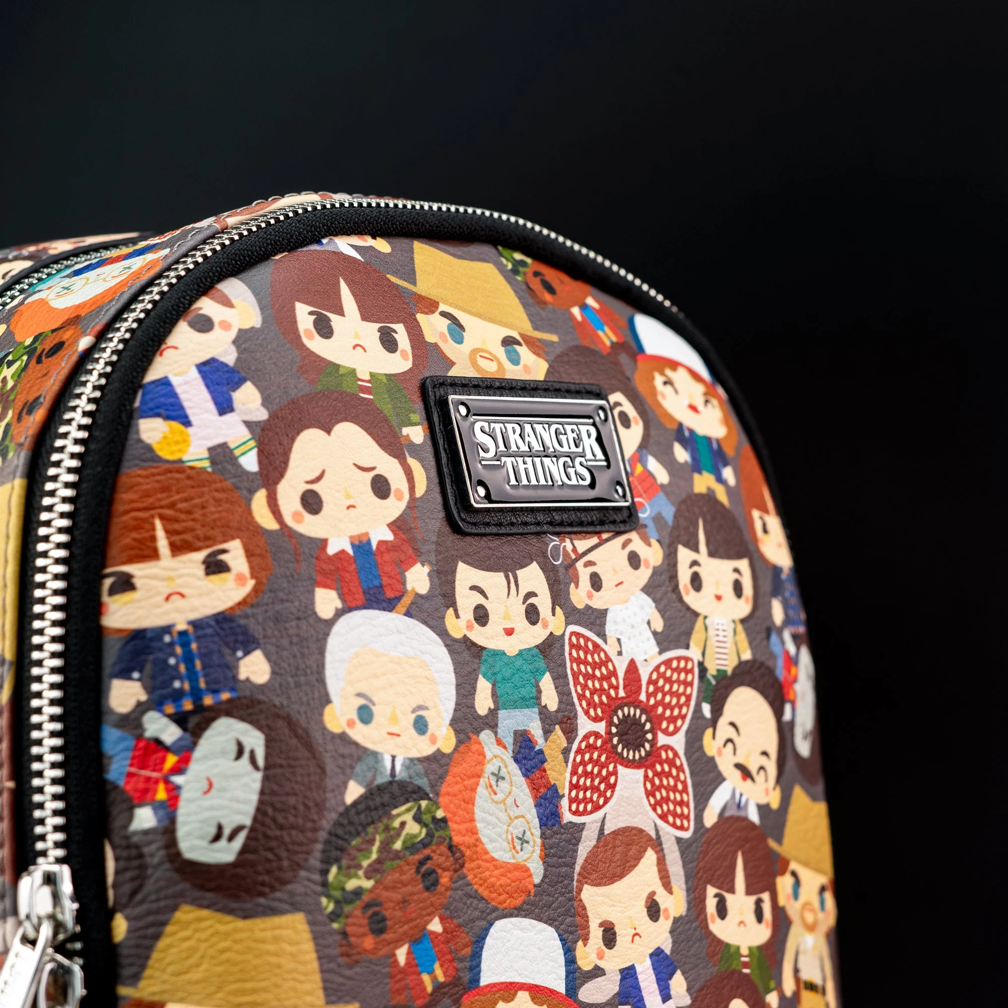Loungefly x Stranger Things Character Chibi AOP Mini Backpack - Image 2