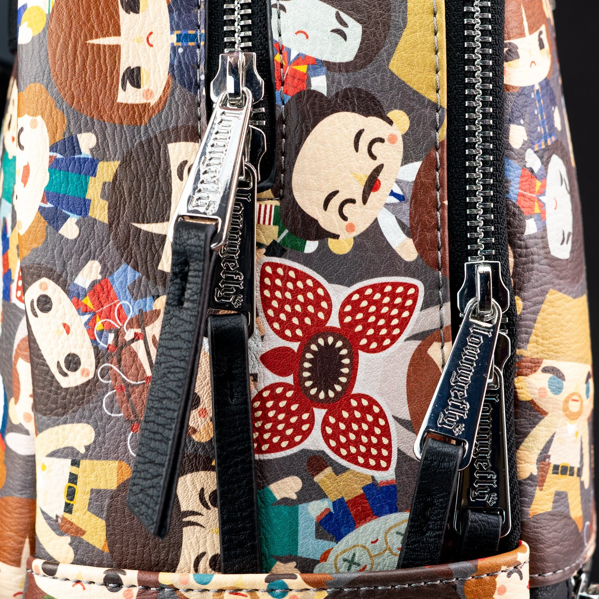Loungefly x Stranger Things Character Chibi AOP Mini Backpack - Image 3