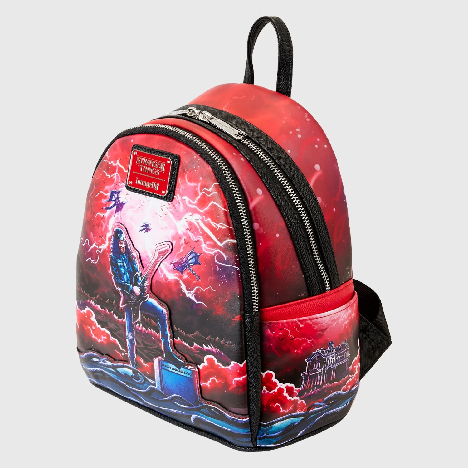 Loungefly x Netflix Stranger Things Eddie Munson Tribute Mini Backpack - Image 4