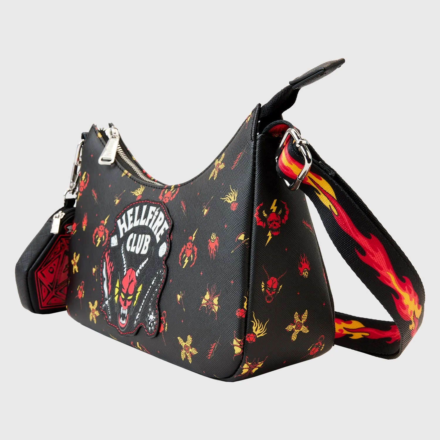 Loungefly x Netflix Stranger Things Hellfire Club Crossbody Bag - Image 3