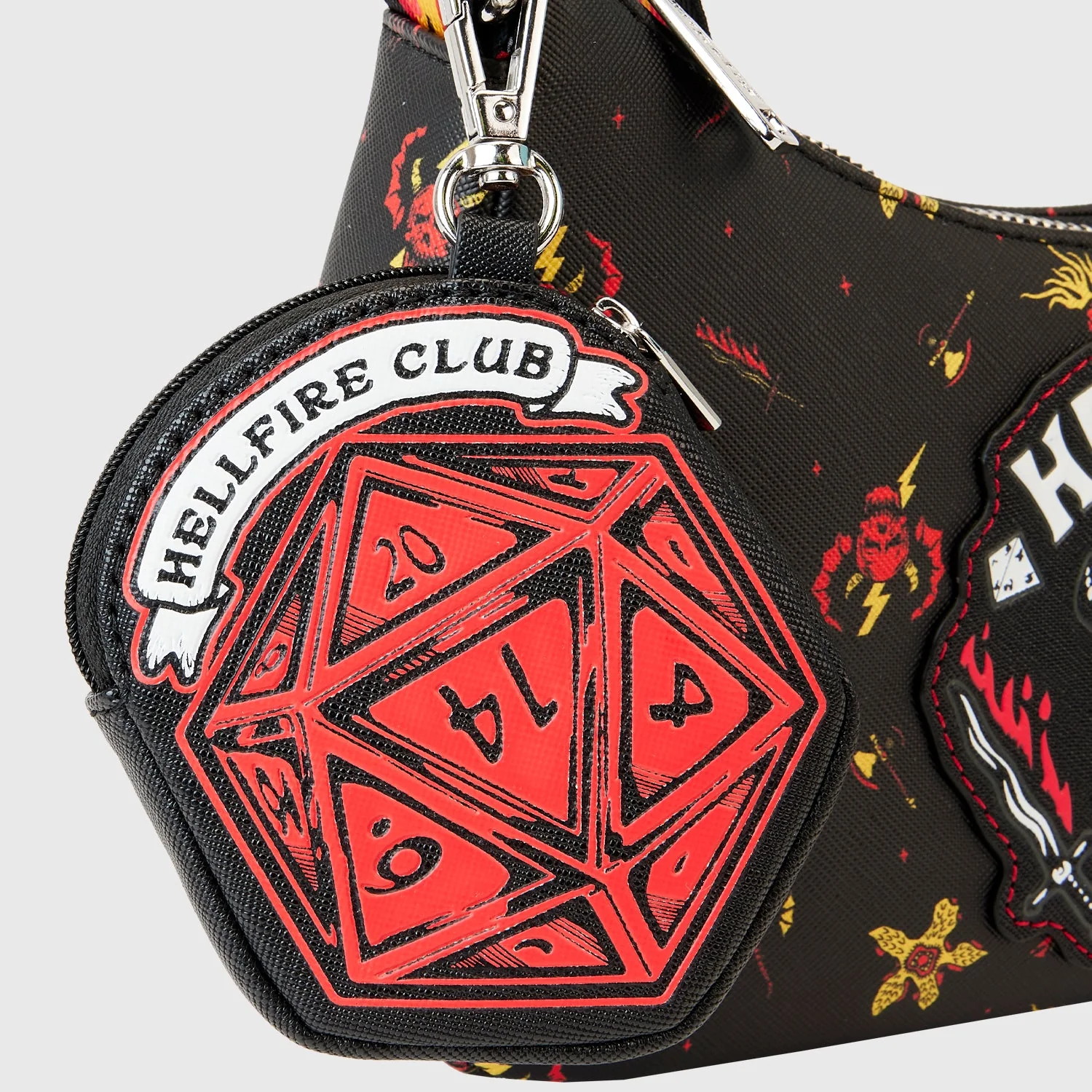 Loungefly x Netflix Stranger Things Hellfire Club Crossbody Bag - Image 6