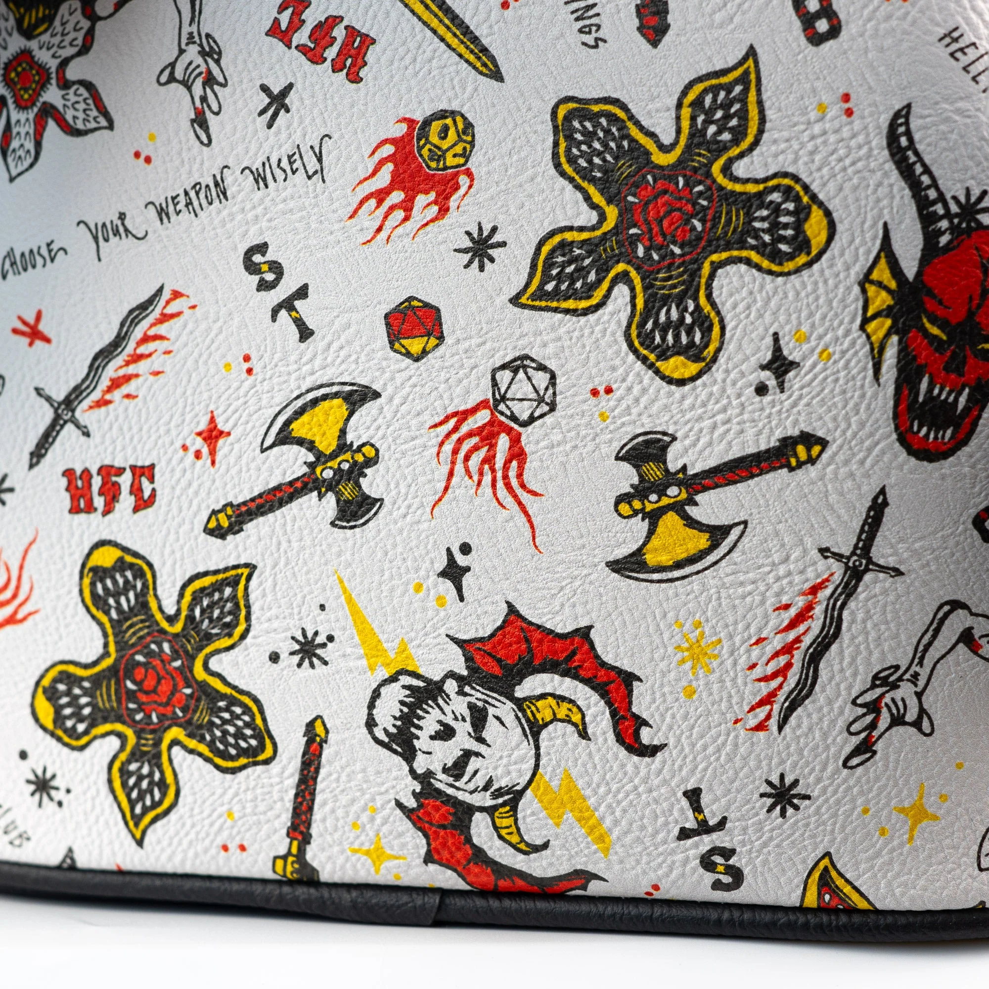 Loungefly x Netflix Stranger Things Hellfire Club Icons Mini Backpack - Image 3