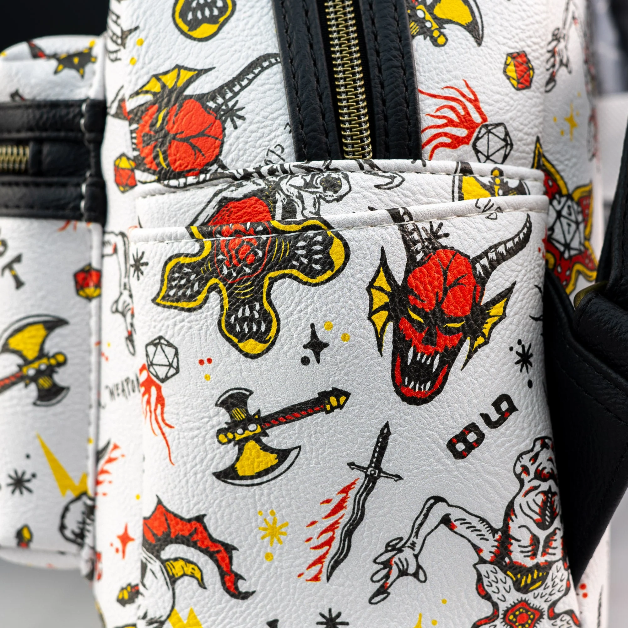 Loungefly x Netflix Stranger Things Hellfire Club Icons Mini Backpack - Image 5