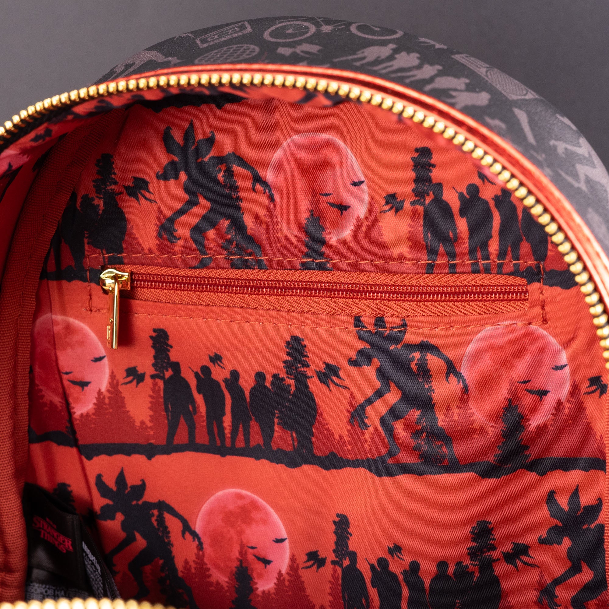 Loungefly x Netflix Stranger Things The Final Showdown Light Up Mini Backpack - Image 13