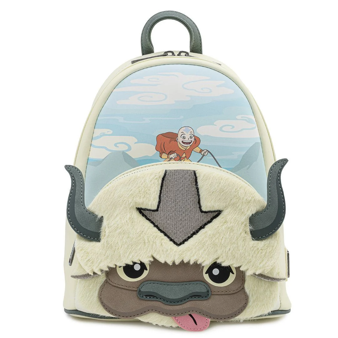 Loungefly x Nickelodeon Avatar Aang Appa Plush Mini Backpack - Image 2