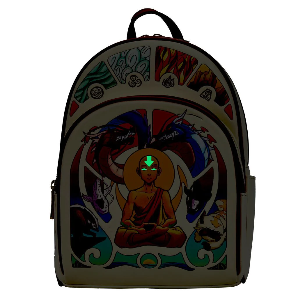 Loungefly x Nickelodeon Avatar Aang Glow in the Dark Mini Backpack - Image 2
