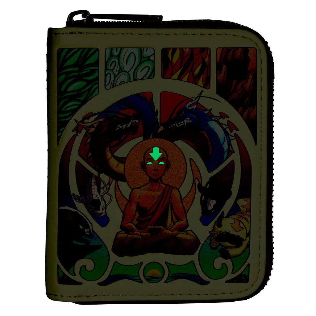 Loungefly x Nickelodeon Avatar Aang Glow in the Dark Purse - Image 5