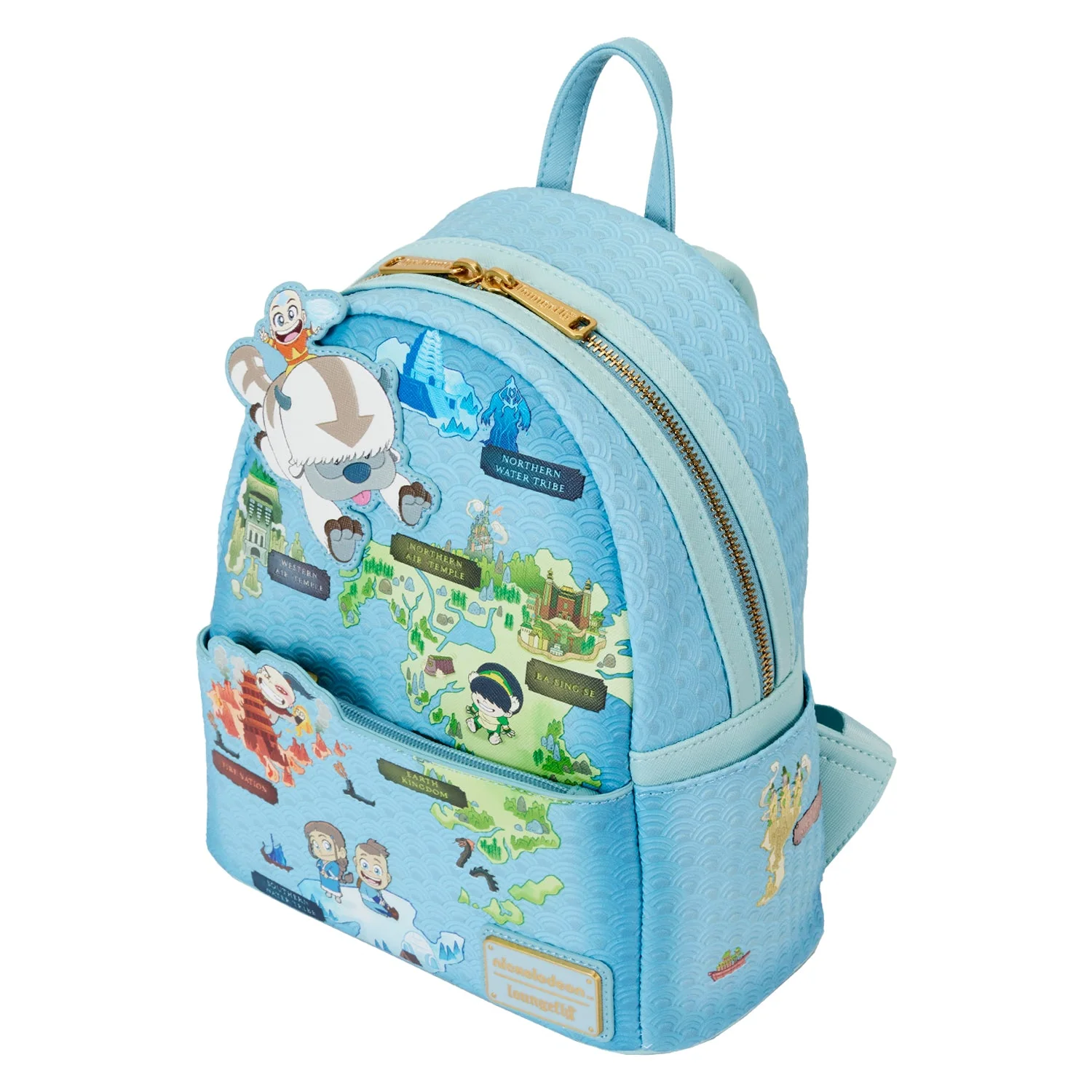 Loungefly x Nickelodeon Avatar: The Last Airbender Map Mini Backpack - Image 3