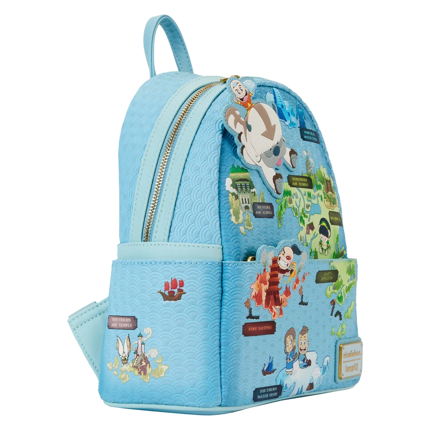 Loungefly x Nickelodeon Avatar: The Last Airbender Map Mini Backpack - Image 4