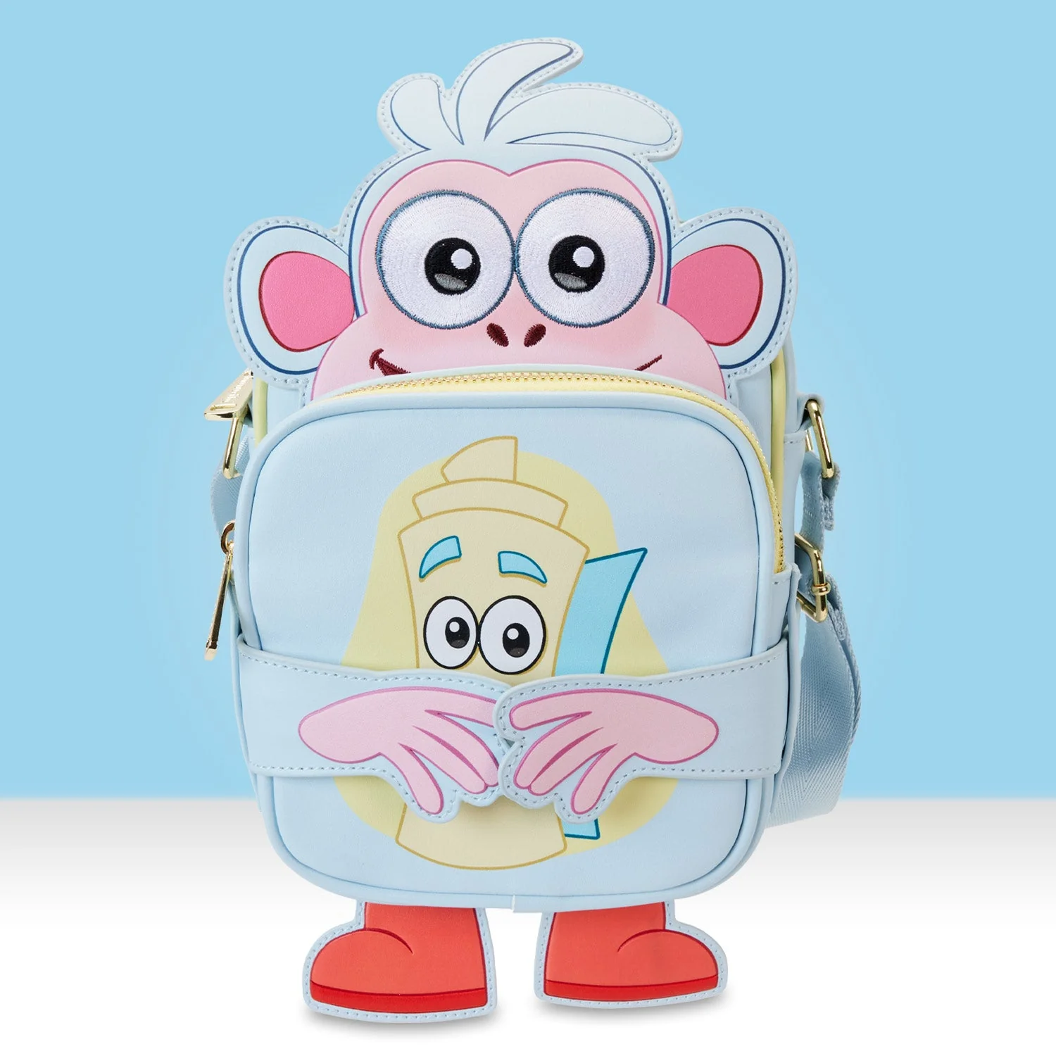 Loungefly x Nickelodeon Dora the Explorer Boots Crossbuddies Bag - Image 2