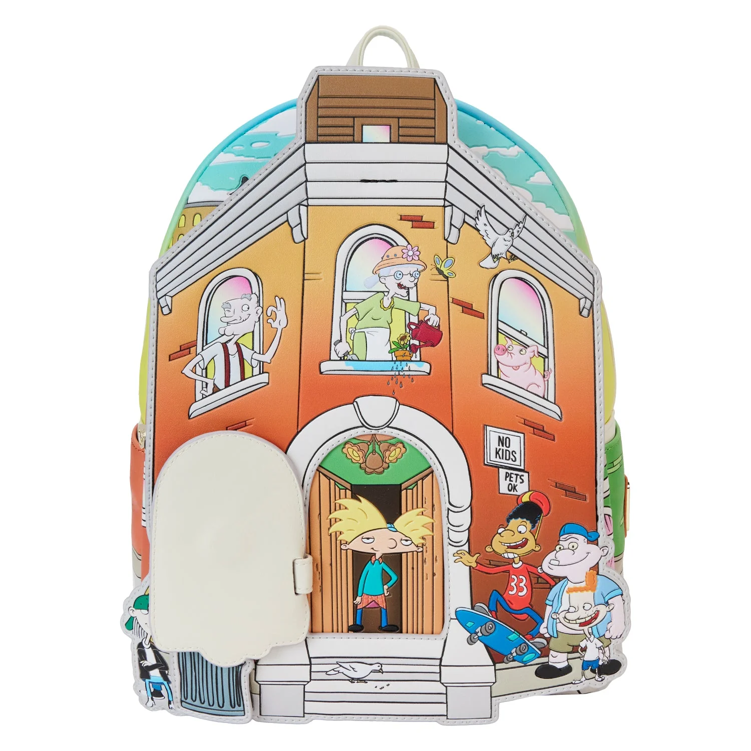 Loungefly x Nickelodeon Hey Arnold House Mini Backpack - Image 2