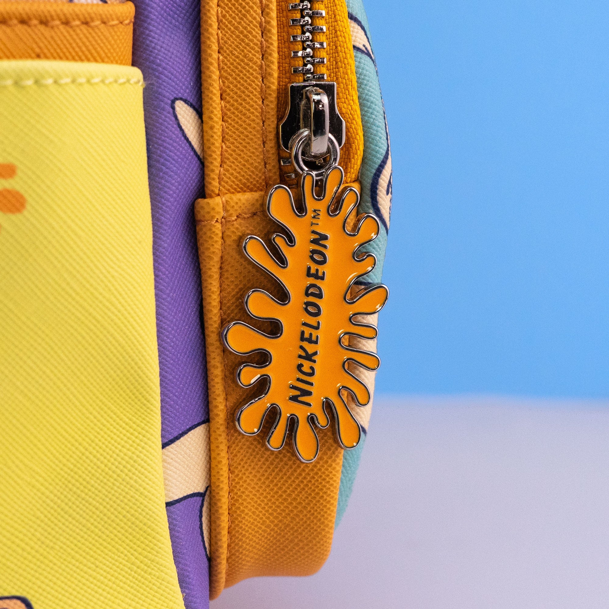 Loungefly x Nickelodeon Nick 90s Colour Block AOP Mini Backpack - Image 3
