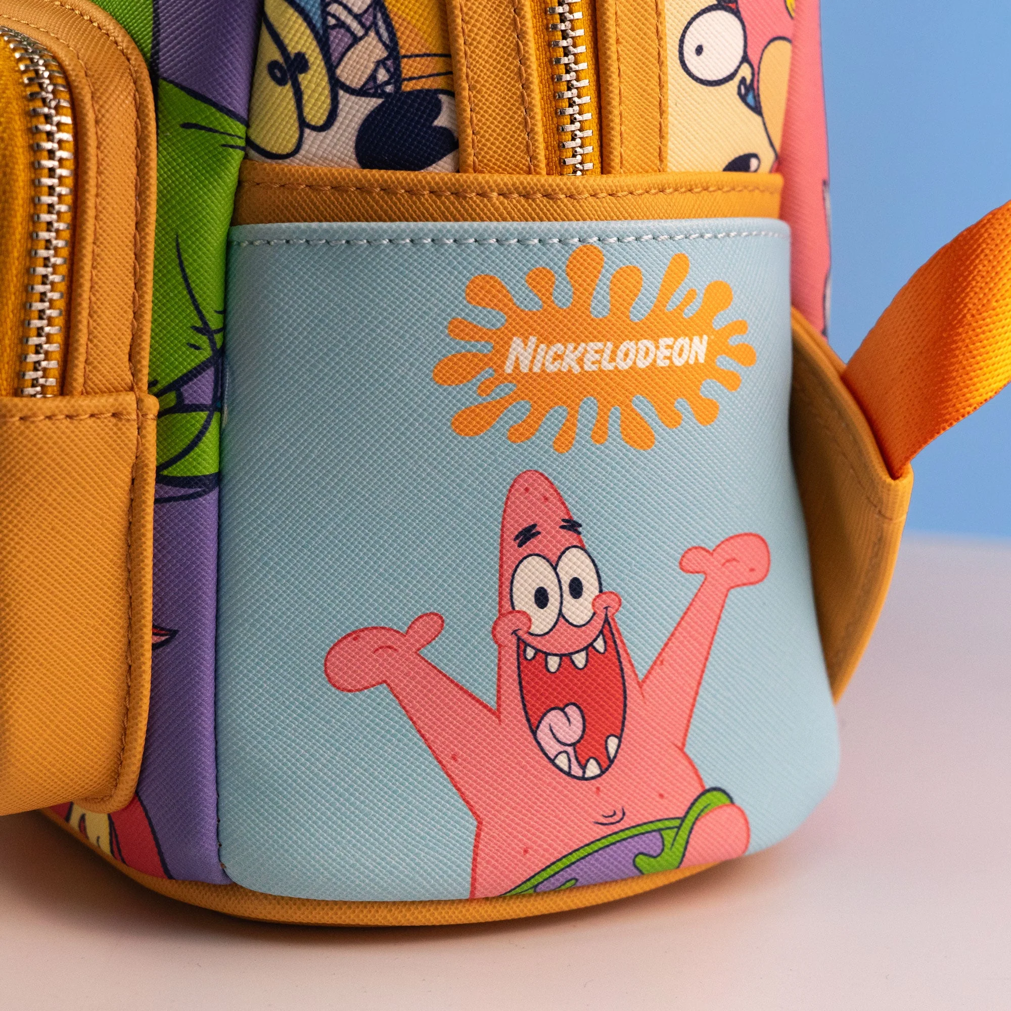 Loungefly x Nickelodeon Nick 90s Colour Block AOP Mini Backpack - Image 7