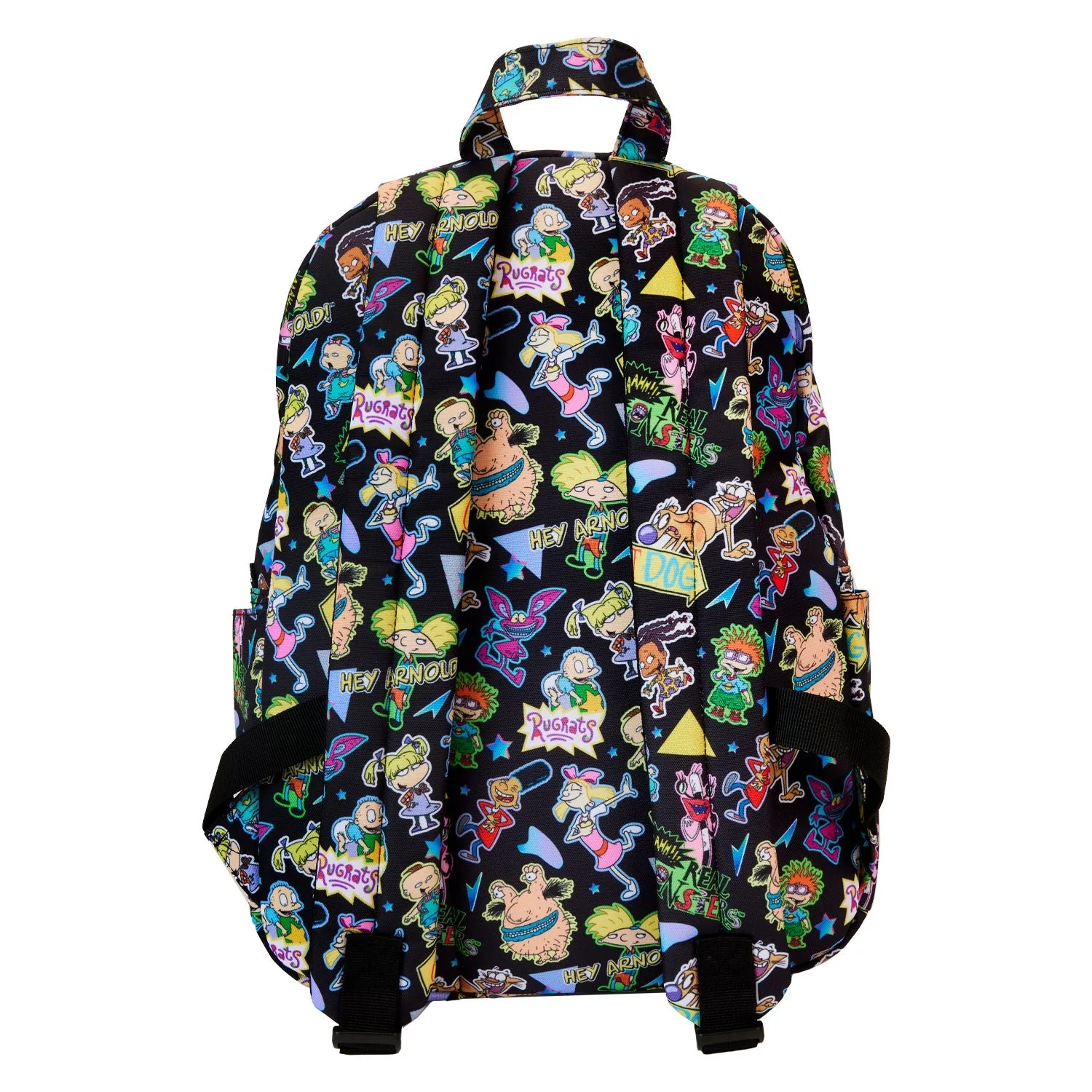Loungefly x Nickelodeon Retro AOP Full Size Nylon Backpack - Image 4