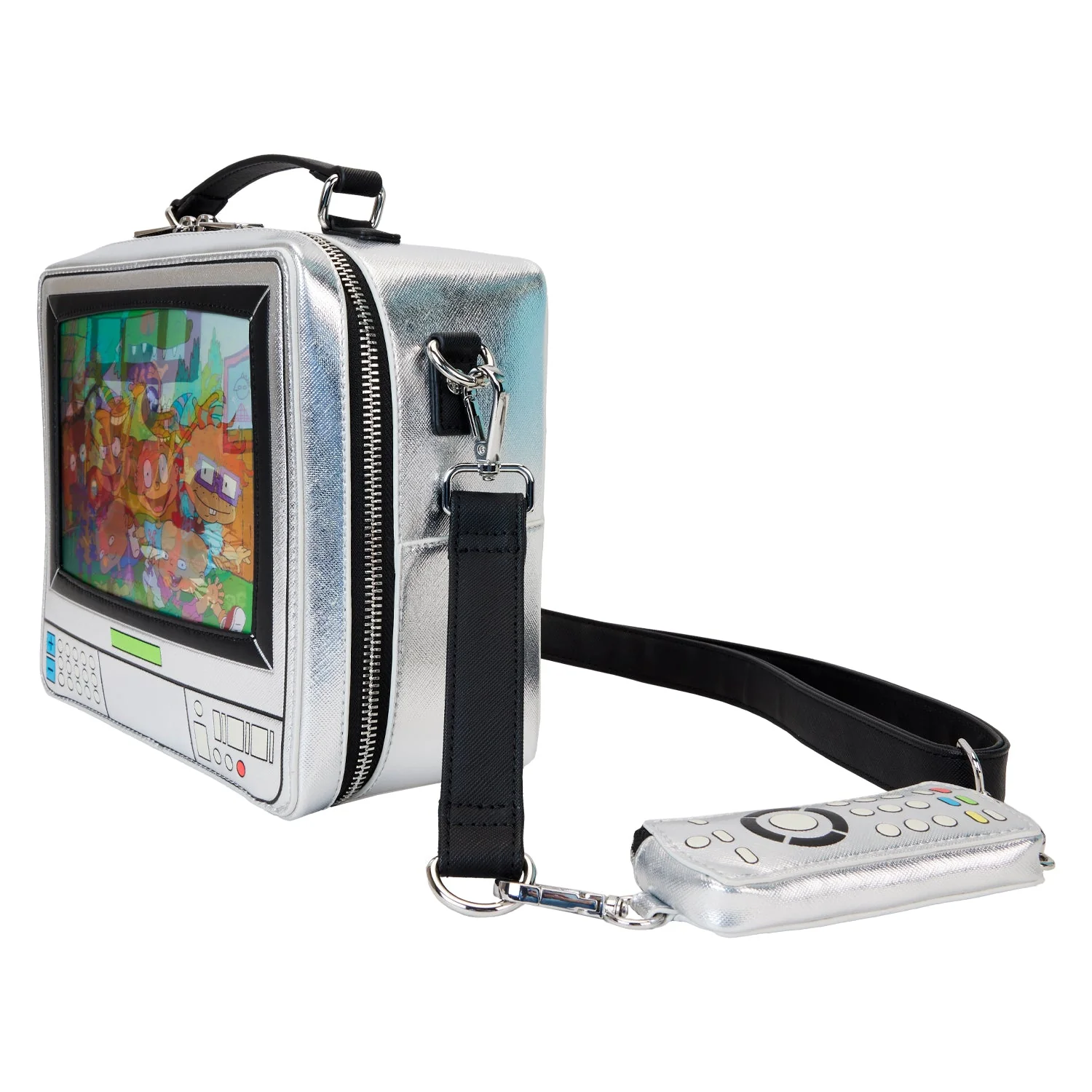 Loungefly x Nickelodeon Retro TV Triple Lenticular Crossbody Bag - Image 4