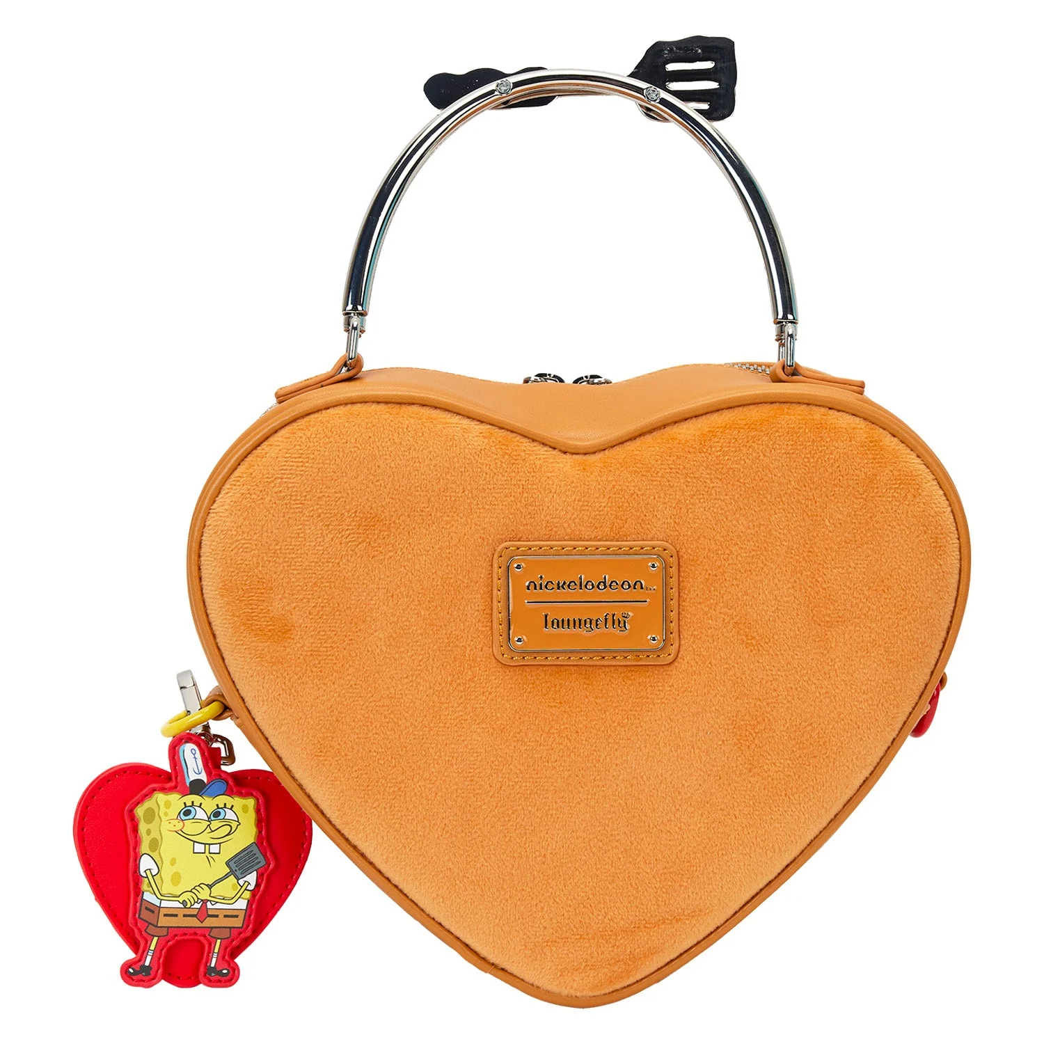 Loungefly x Nickelodeon Spongebob Krabby Patty Plush Crossbody Bag - Image 4