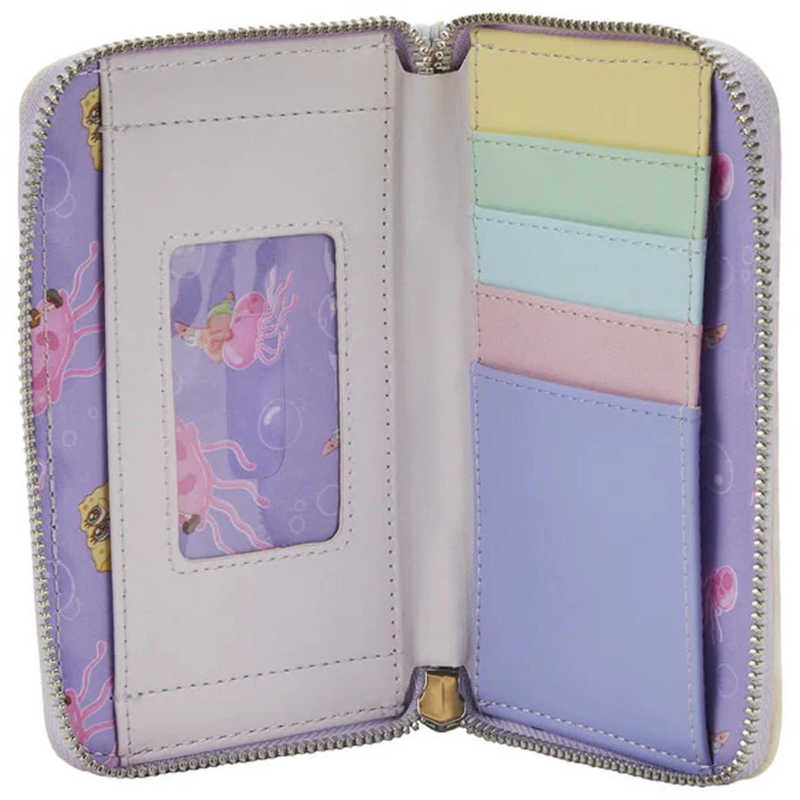 Loungefly x Nickelodeon SpongeBob Pastel Jellyfishing Purse - Image 4