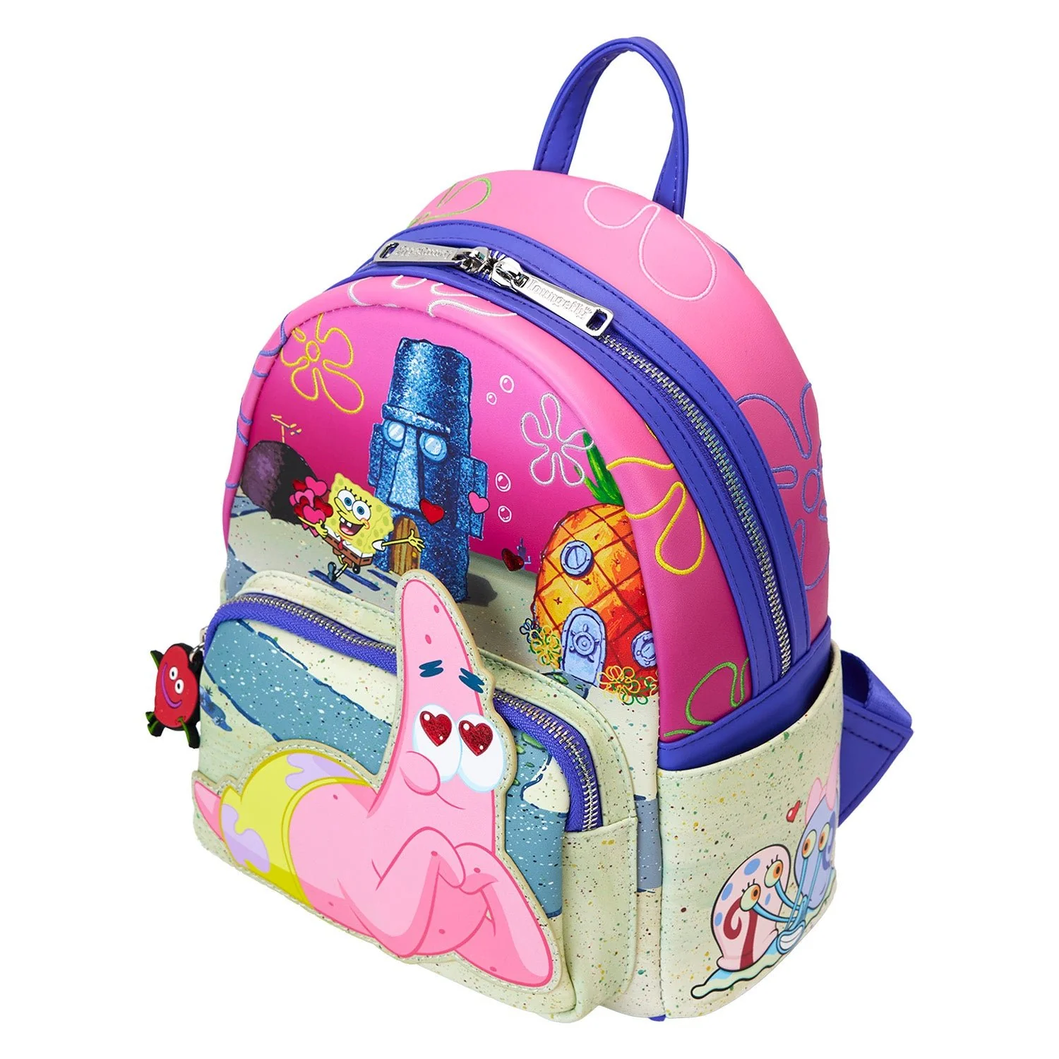 Loungefly x Nickelodeon Spongebob & Patrick Mini Backpack - Image 4