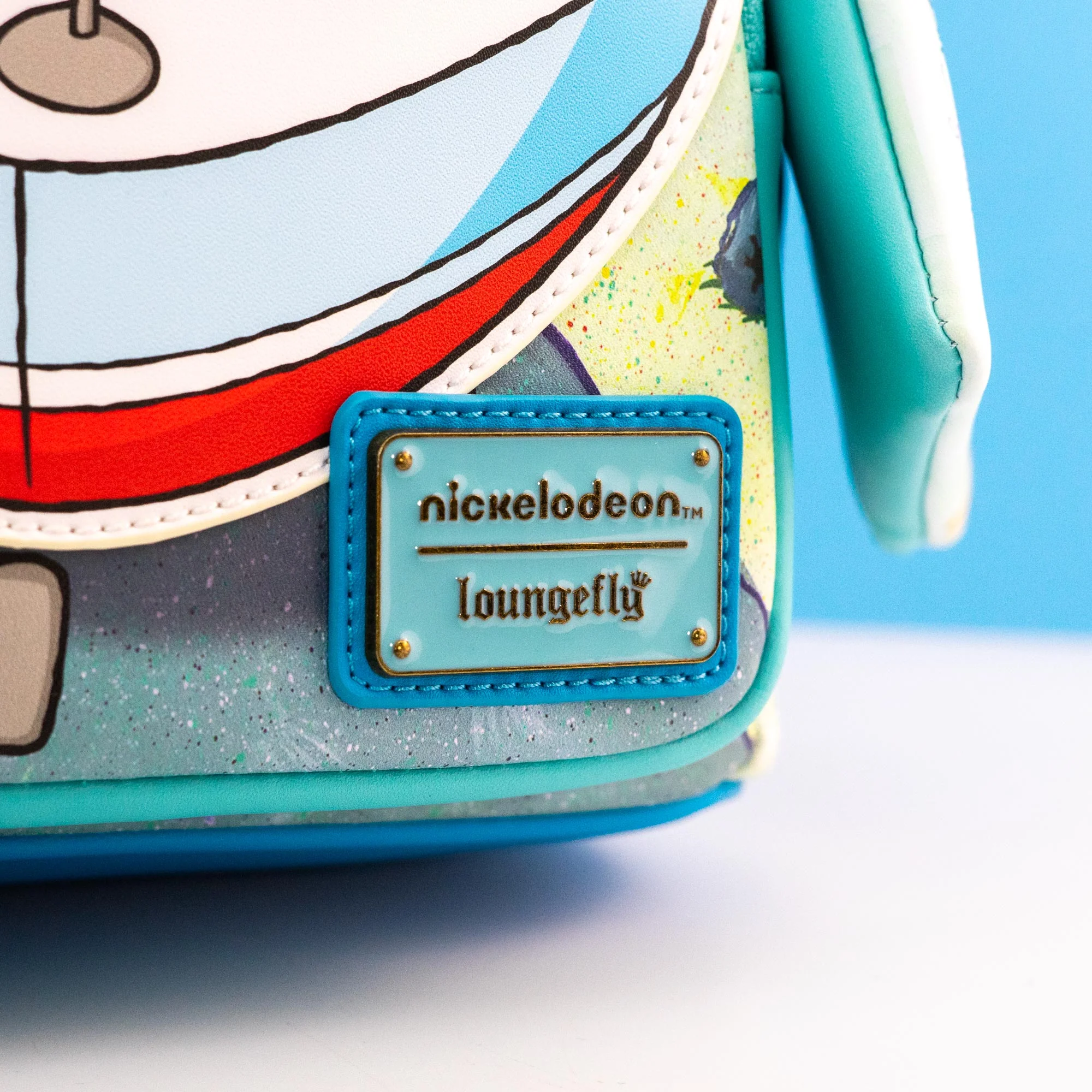 Loungefly x Nickelodeon SpongeBob Squarepants Mrs. Puff’s Boating School Mini Backpack - Image 3