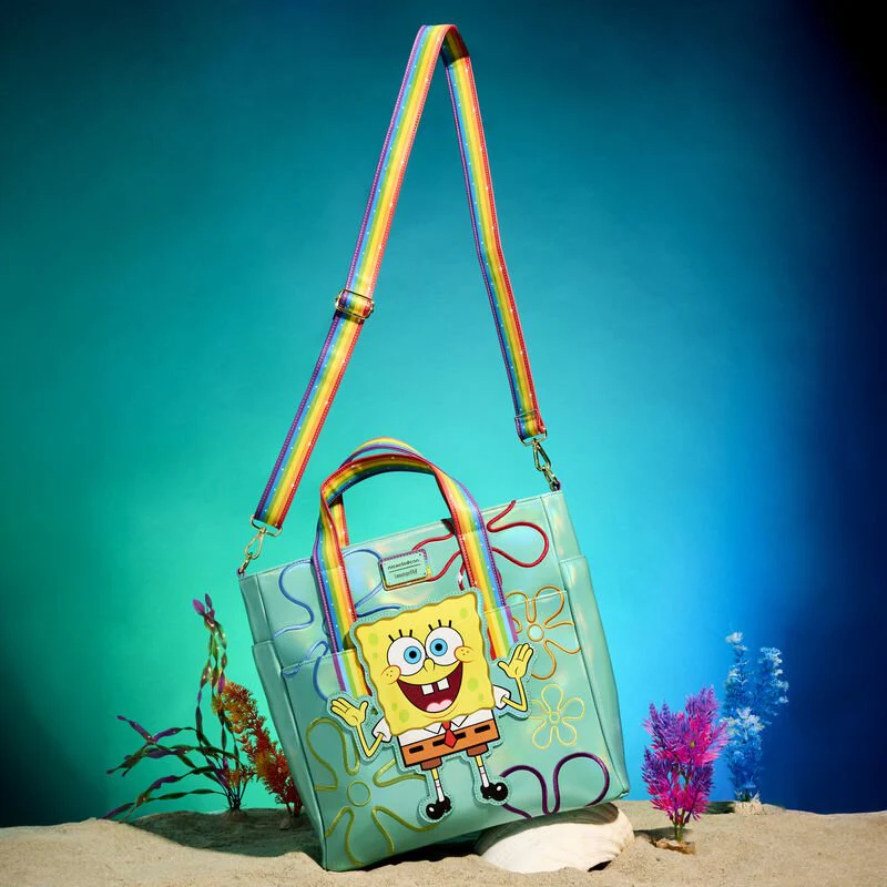 Loungefly x Nickelodeon SpongeBob SquarePants Imagination Convertible Tote Bag - Image 2