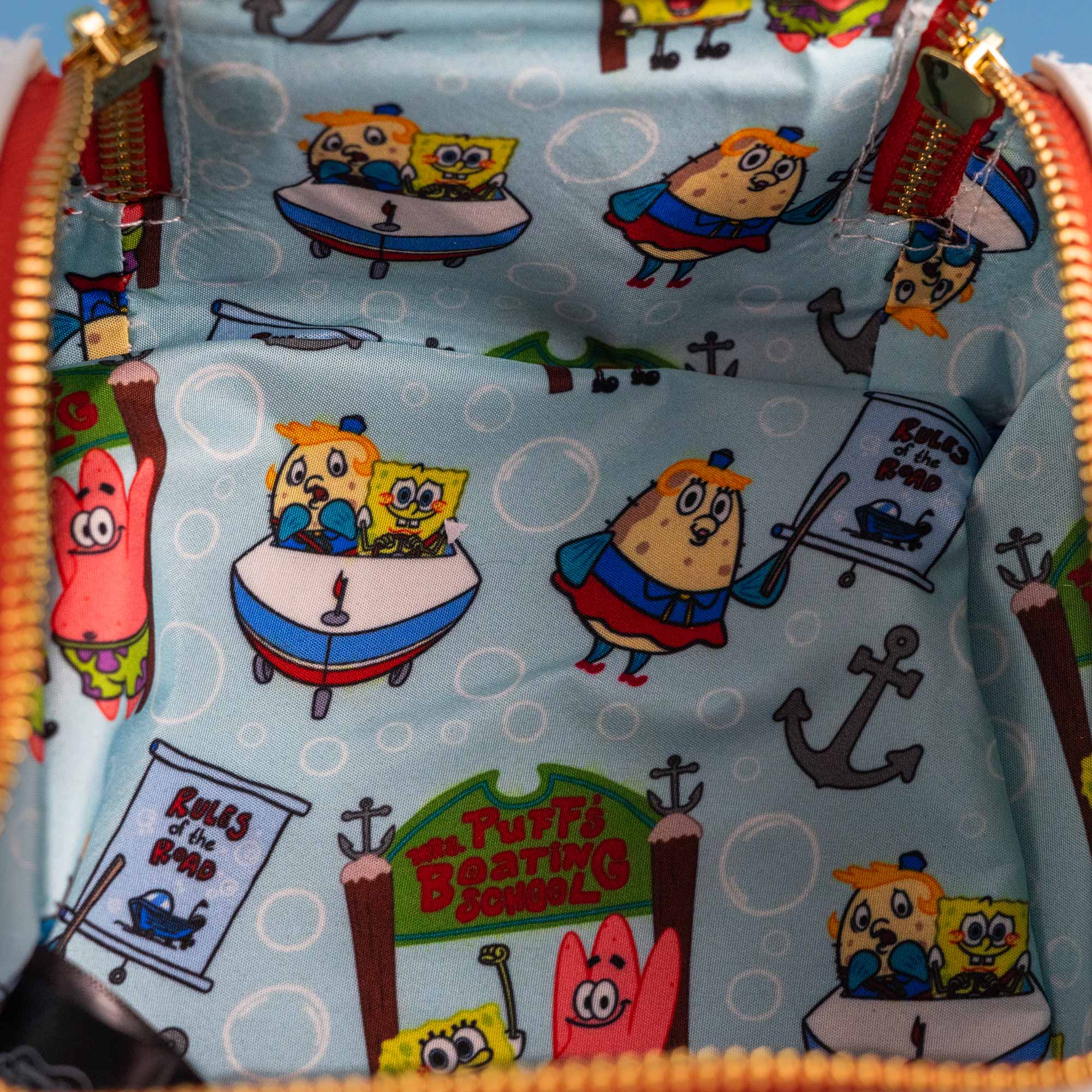 Loungefly x Nickelodeon SpongeBob Squarepants Mrs. Puff’s Boating School Figural Crossbody - Image 6
