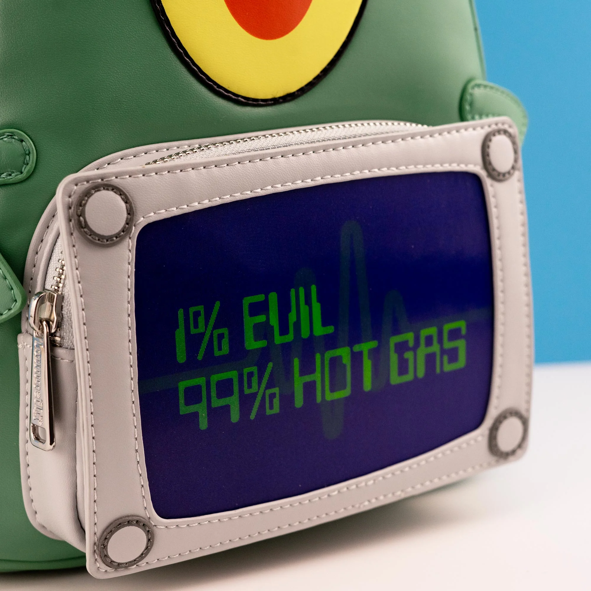Loungefly x Nickelodeon SpongeBob Squarepants Plankton Cosplay Mini Backpack - Image 3