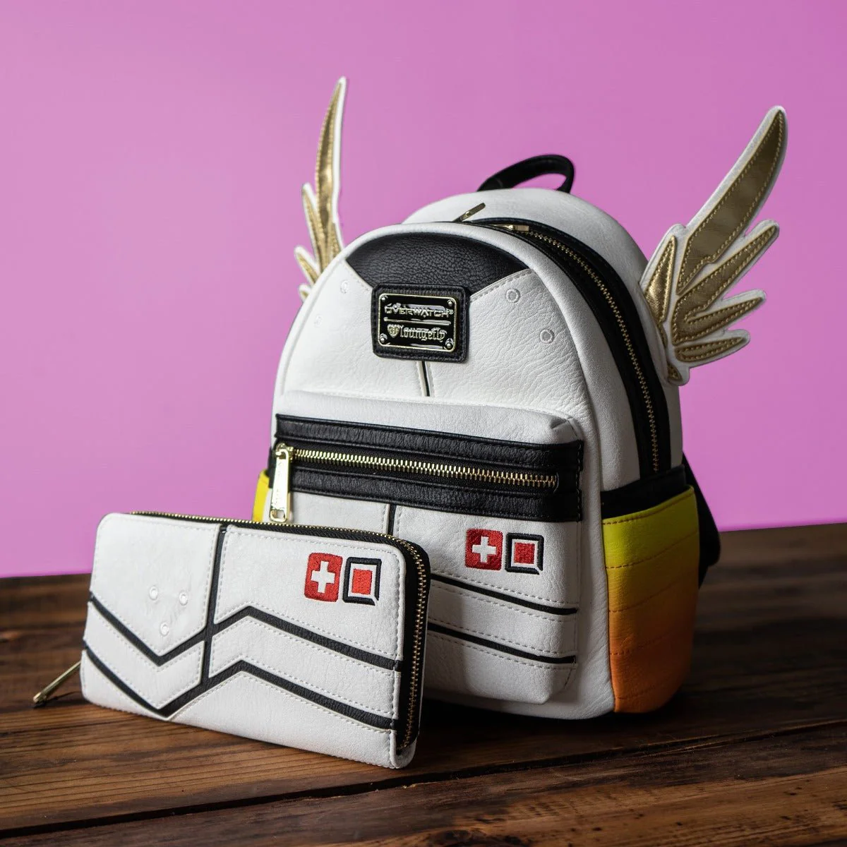 Loungefly x Overwatch Mercy Mini Backpack - Image 3