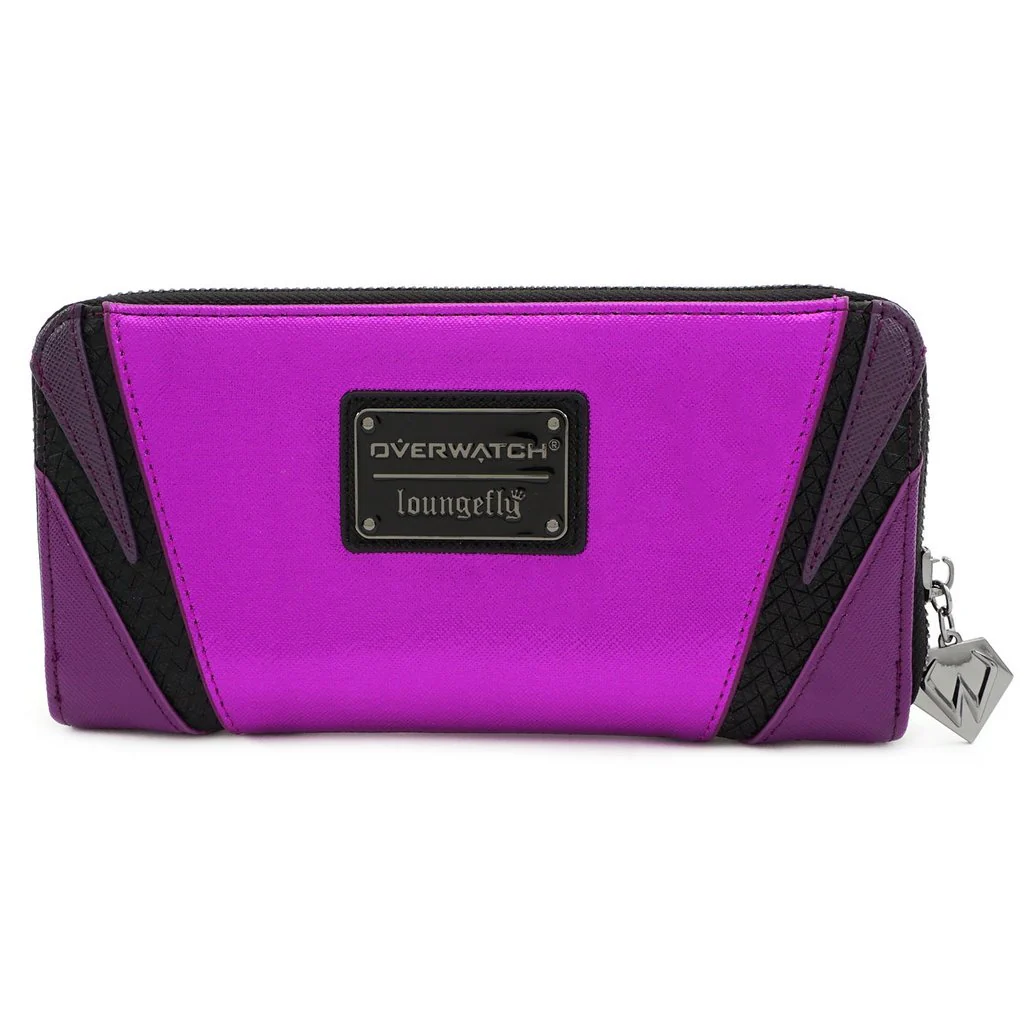 Loungefly x Overwatch Widowmaker Cosplay Zip Around Purse - Image 3