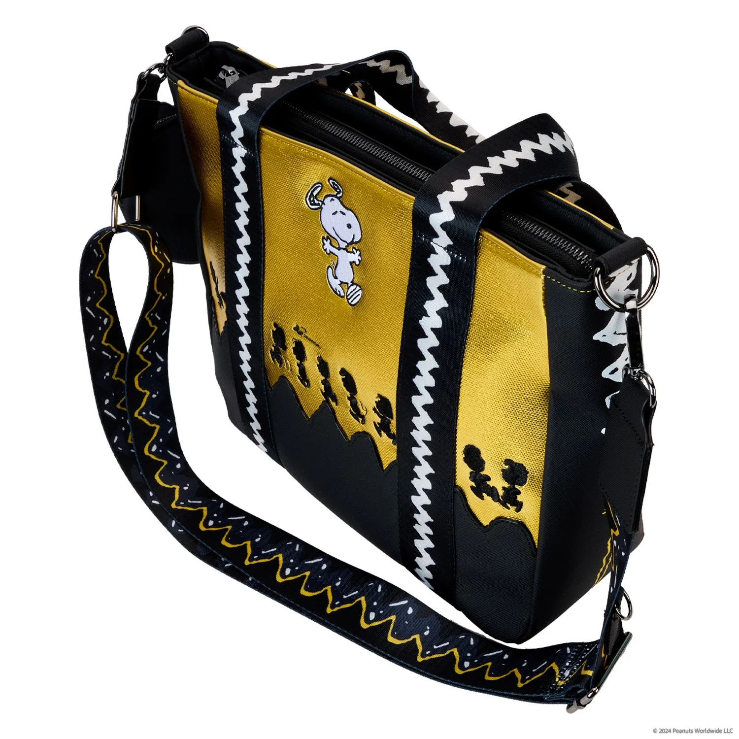 Loungefly x Peanuts 75th Anniversary Tote Bag - Image 3