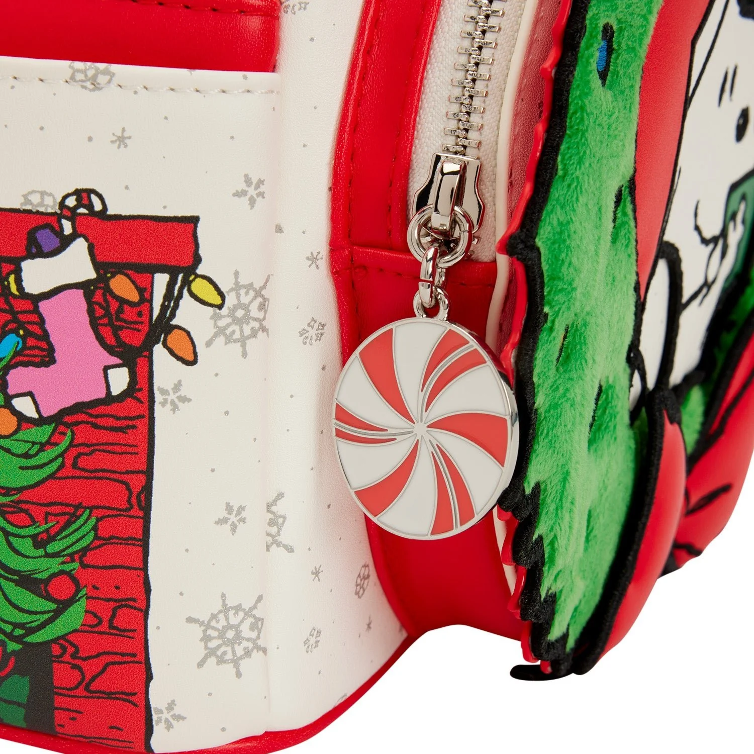 Loungefly x Peanuts Snoopy Holiday Mini Backpack - Image 4