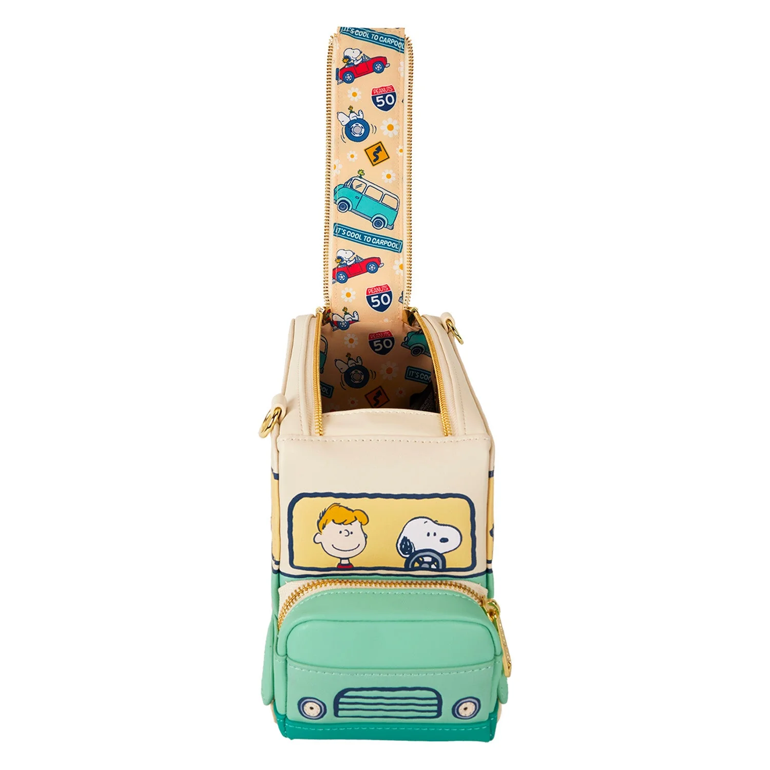 Loungefly x Peanuts Road Trip Bus Crossbody Bag - Image 5