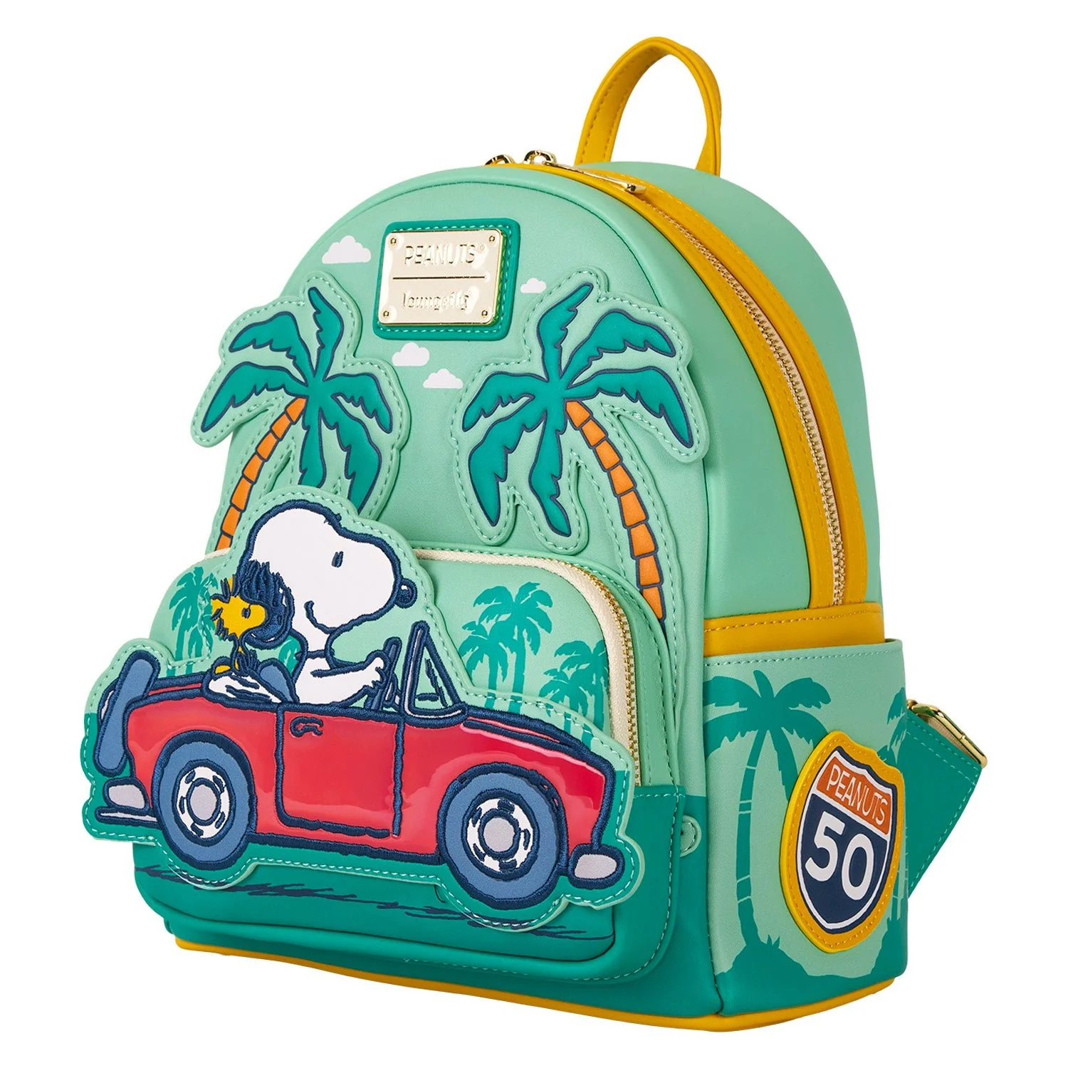 Loungefly x Peanuts Snoopy Road Trip Mini Backpack - Image 2