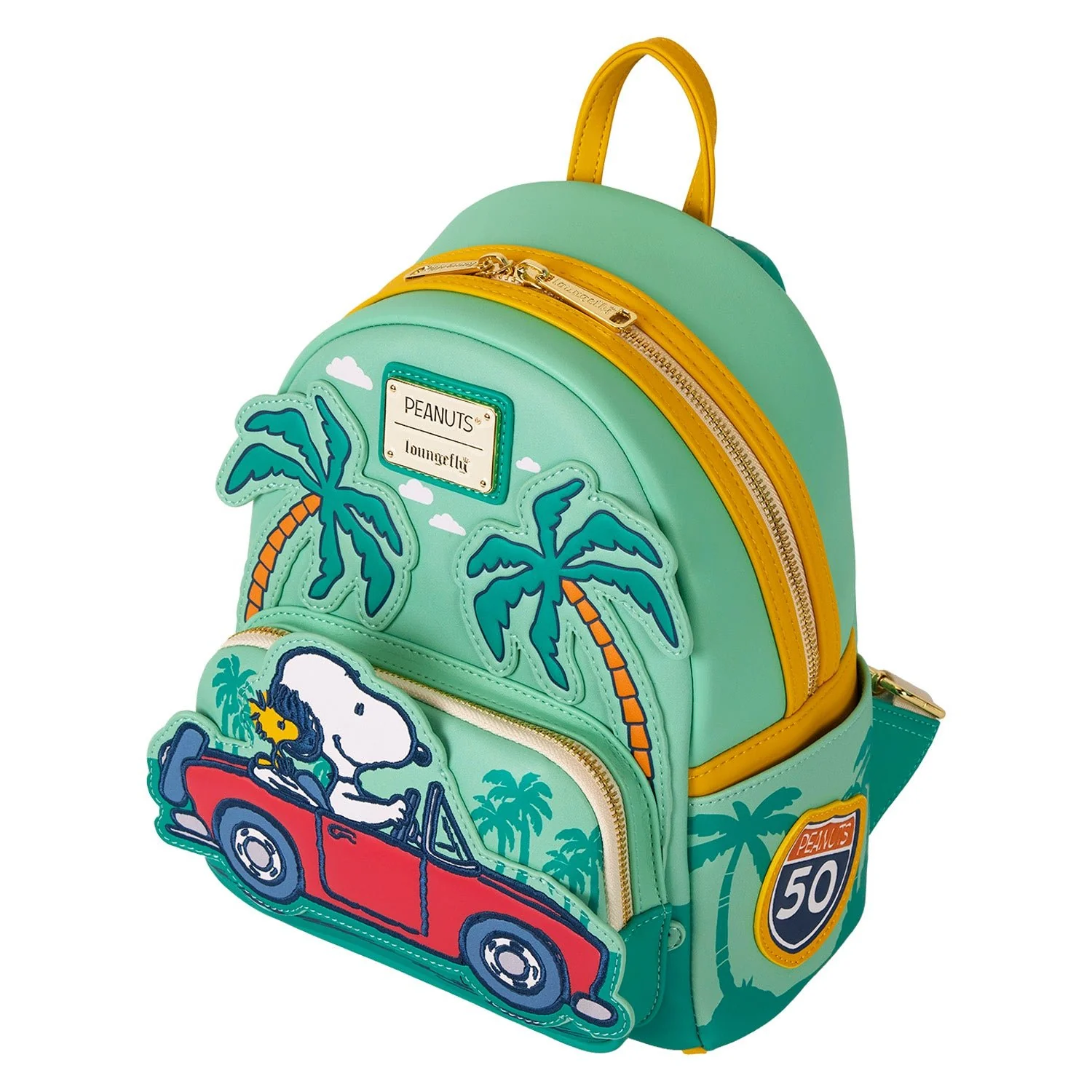 Loungefly x Peanuts Snoopy Road Trip Mini Backpack - Image 3