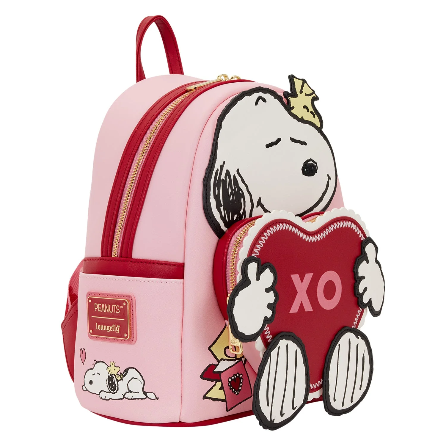 Loungefly x Peanuts Snoopy XO Mini Backpack - Image 3