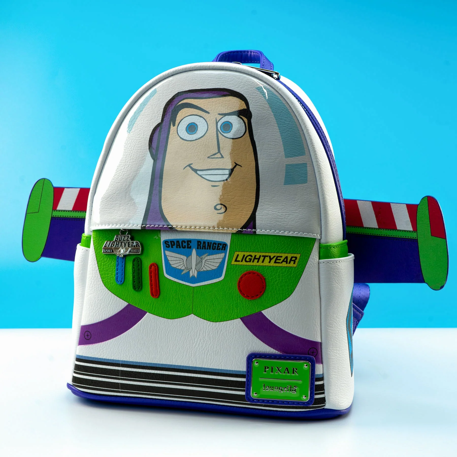 Loungefly x Pixar Toy Story Buzz Lightyear Cosplay Mini Backpack - Image 2