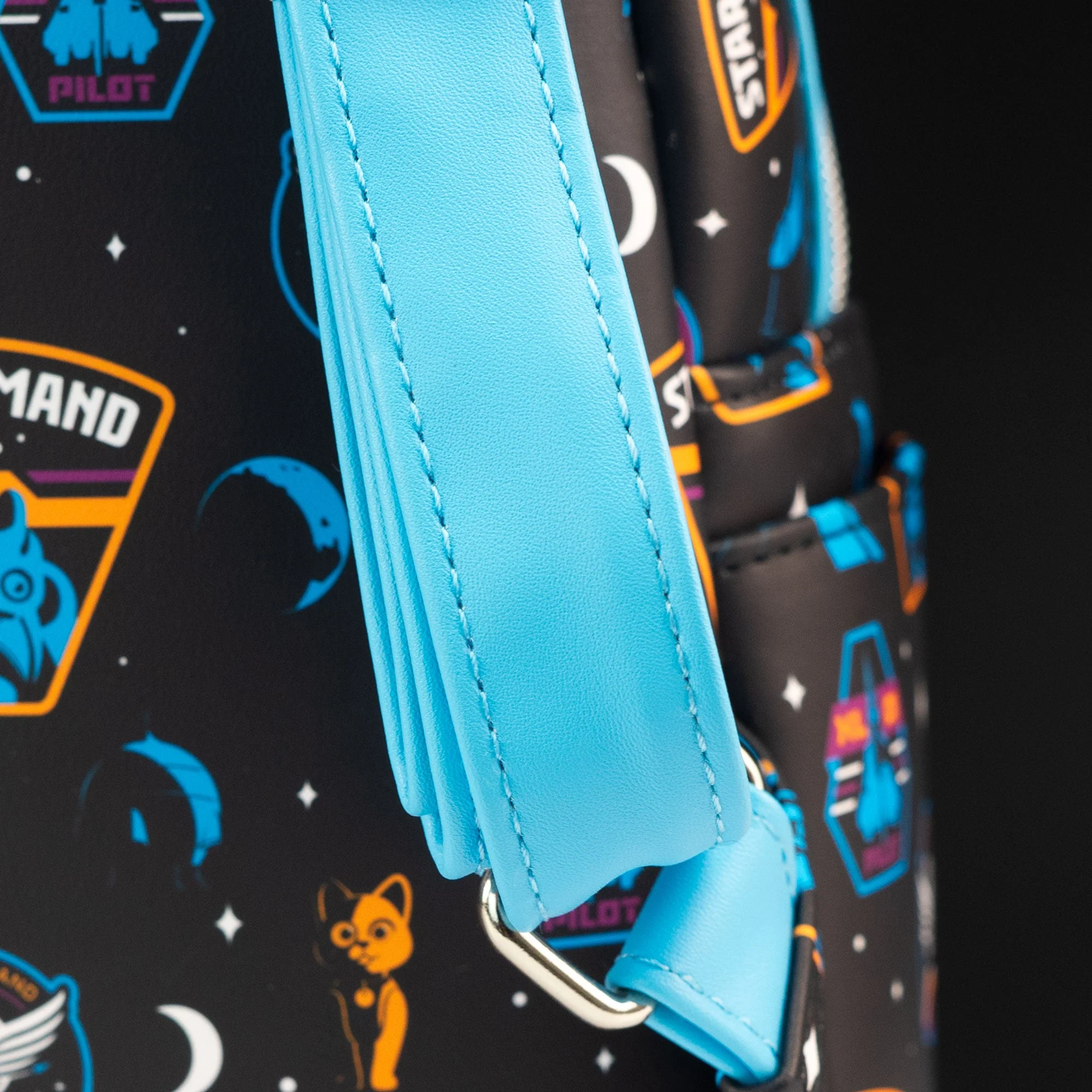 Loungefly x Pixar Buzz Lightyear Star Command AOP mini Backpack - Image 4