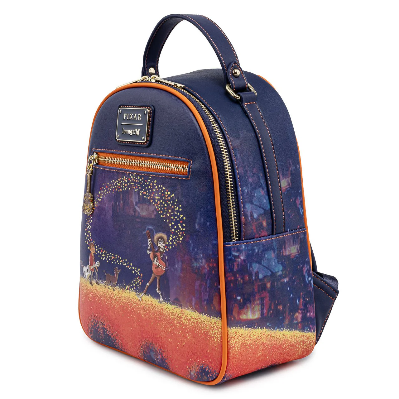 Loungefly x Pixar Coco Marigold Bridge Mini Backpack - Image 3