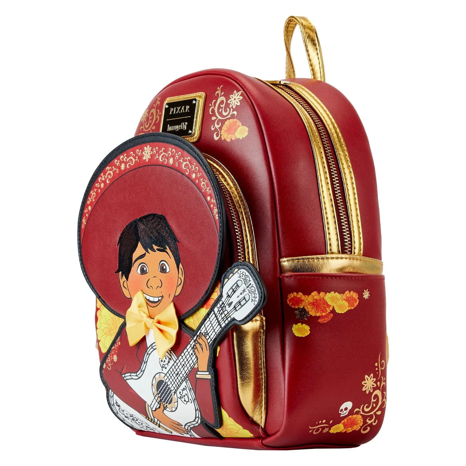 Loungefly x Pixar Coco Miguel Cosplay Mini Backpack - Image 2
