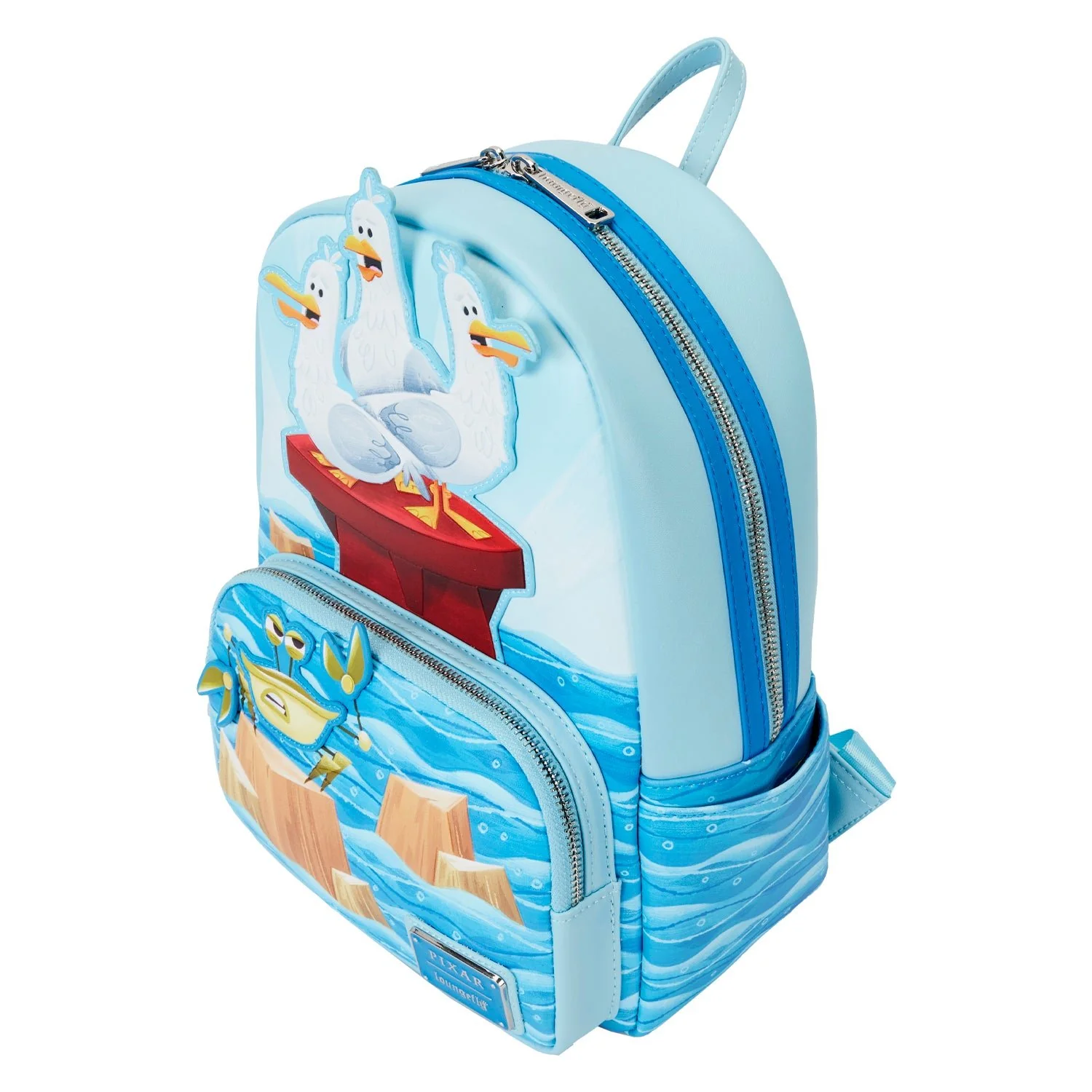 Loungefly x Pixar Finding Nemo Mine Mine Mine Seagulls Mini Backpack - Image 3