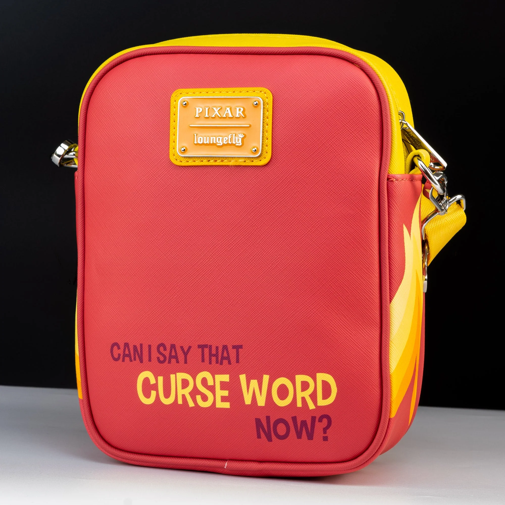 Loungefly x Pixar Inside Out Anger Cosplay Passport Bag - Image 3