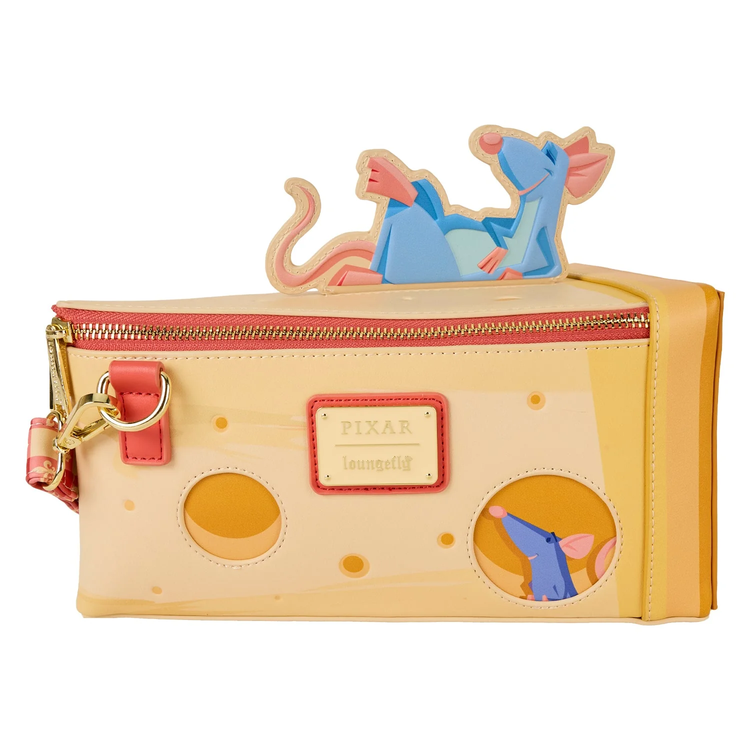 Loungefly x Pixar Ratatouille Remy Cheese Wedge Crossbody Bag - Image 5