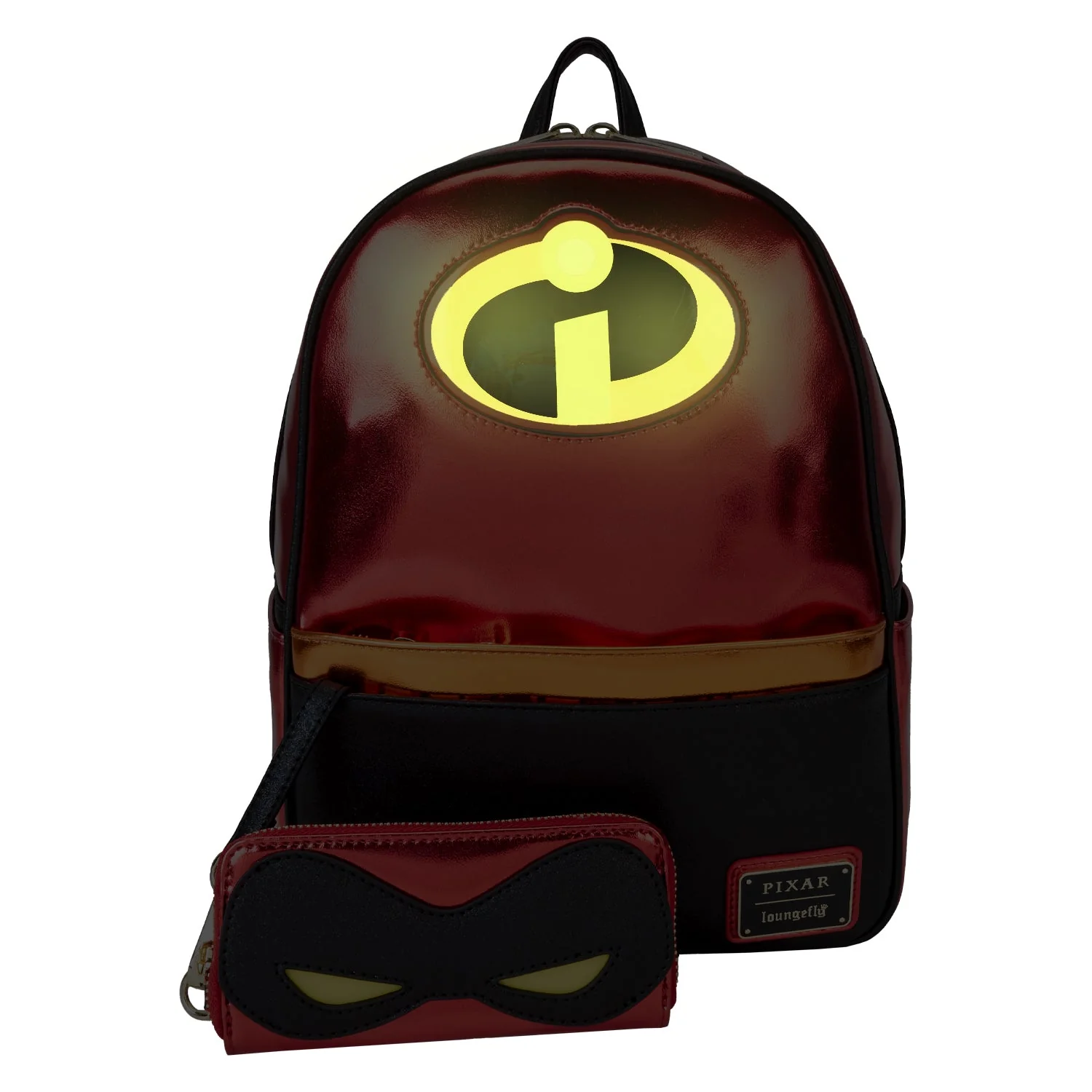 Loungefly x Pixar The Incredibles 20th Anniversary Light Up Cosplay Mini Backpack - Image 2