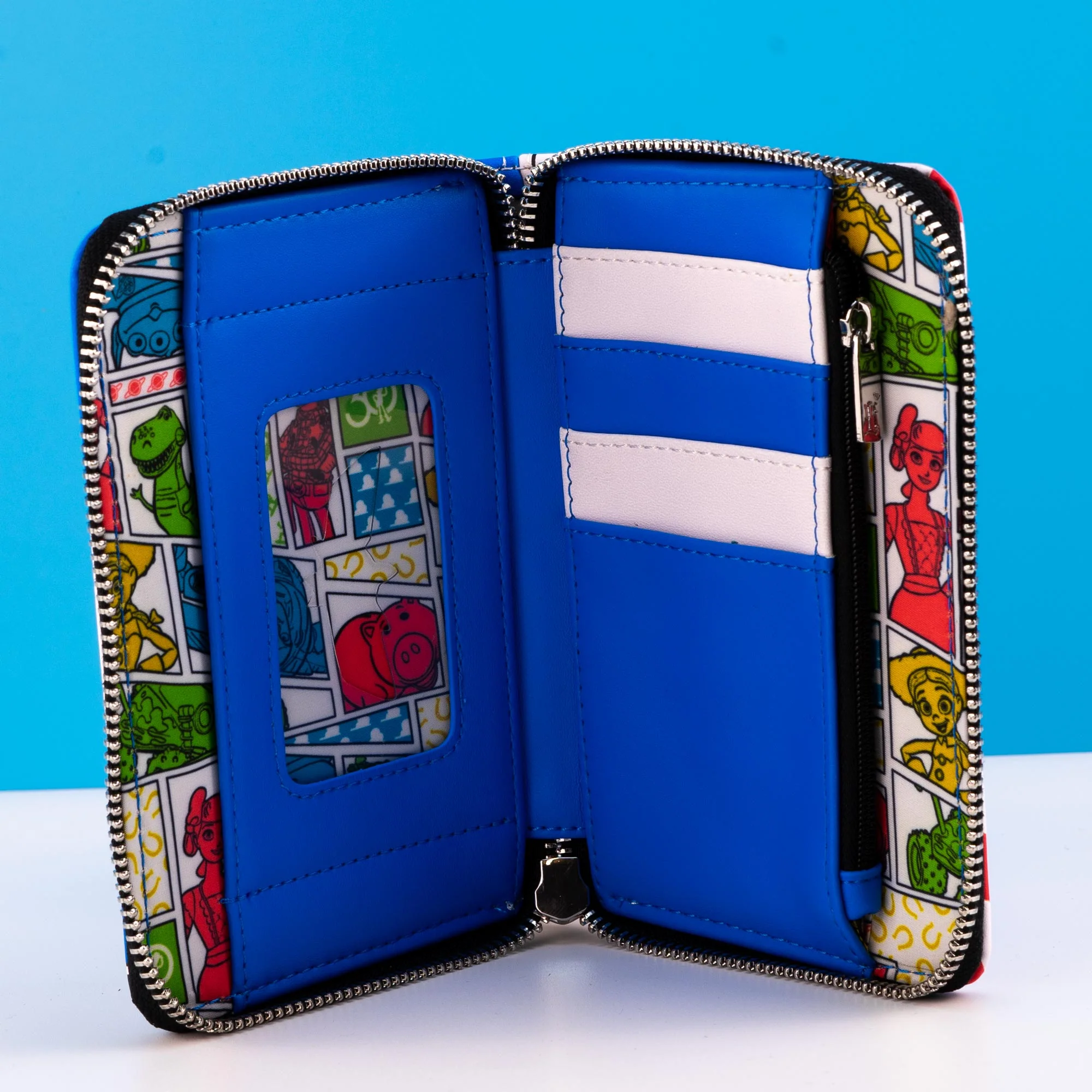 Loungefly x Pixar Toy Story 30th Anniversary Buzz Lightyear Zip Around Wallet - Image 3